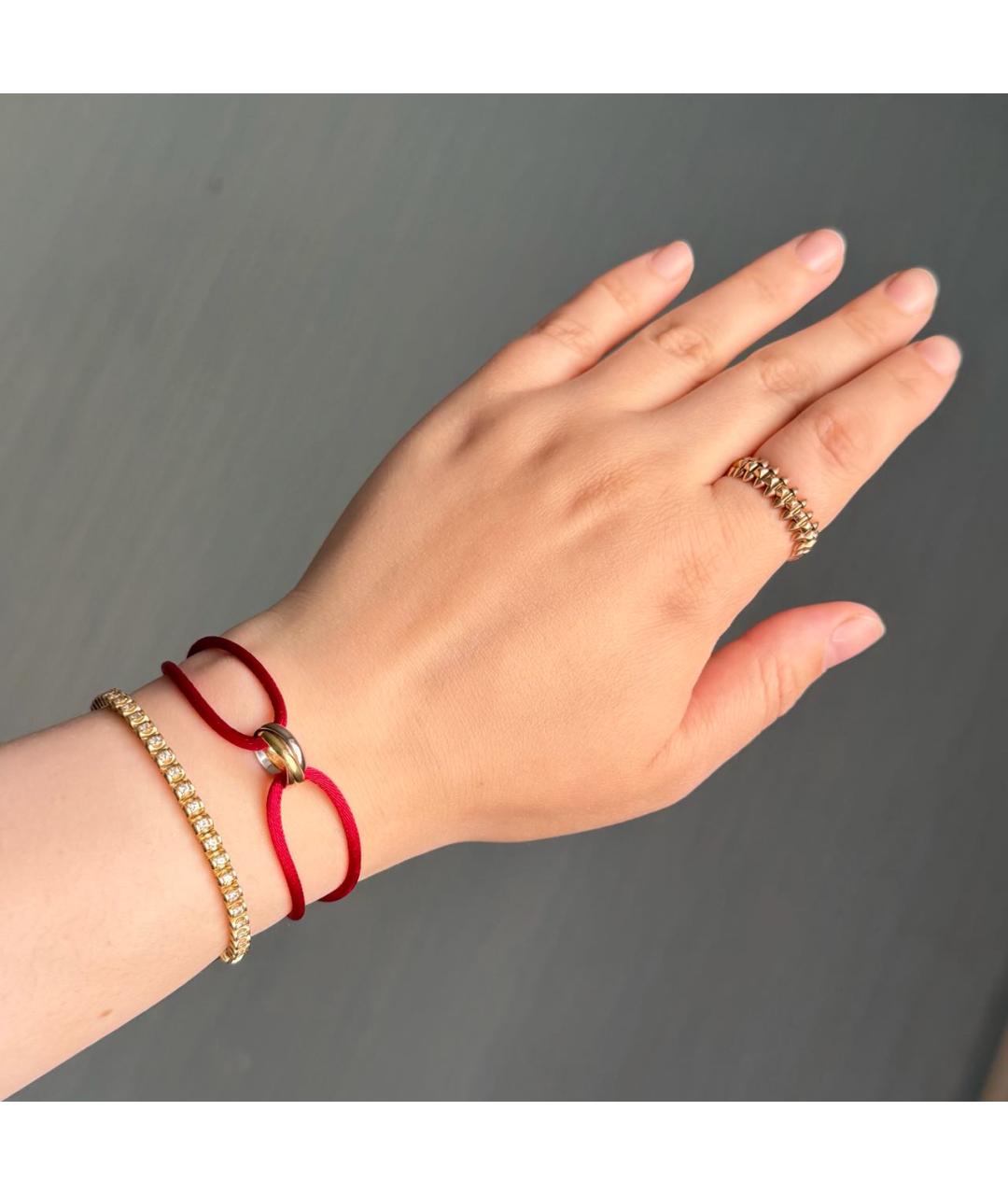 CARTIER Красный браслет из желтого золота, фото 7