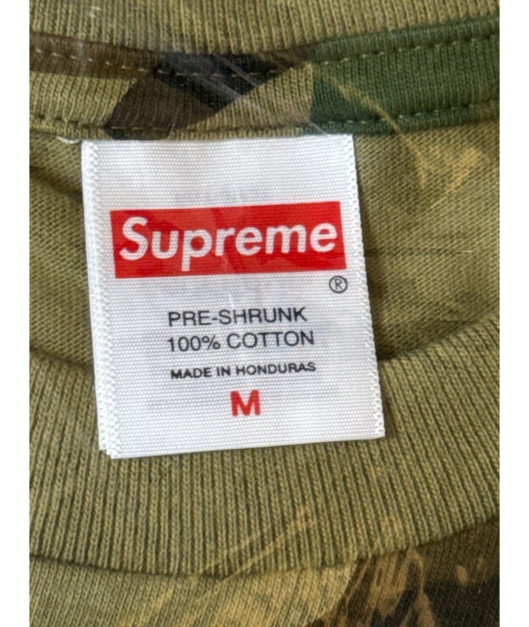 SUPREME Мульти хлопковая футболка, фото 5