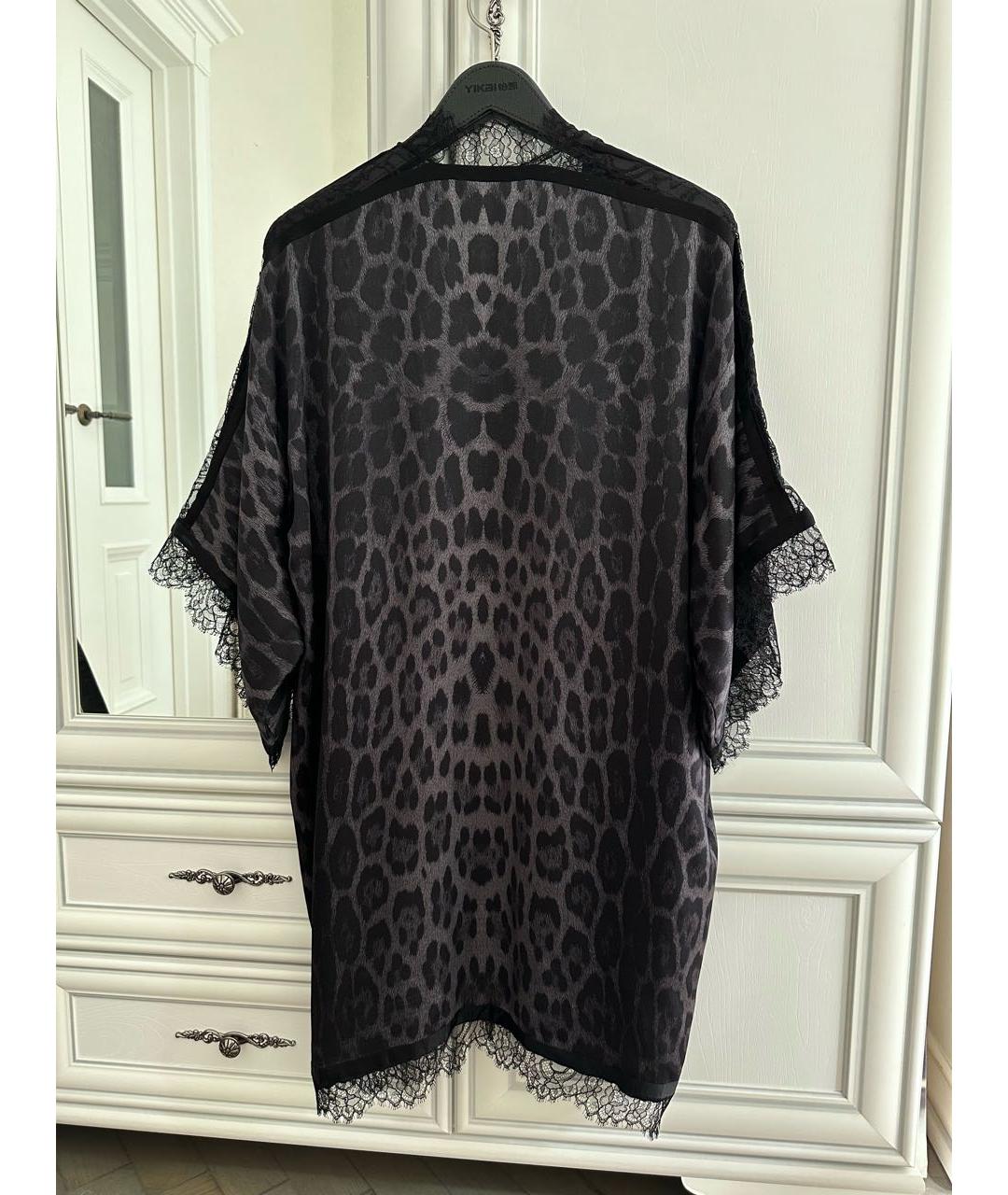 ROBERTO CAVALLI Черный халаты, фото 2