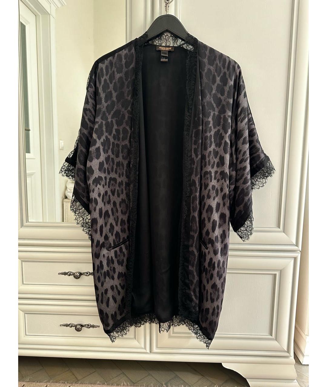 ROBERTO CAVALLI Черный халаты, фото 6