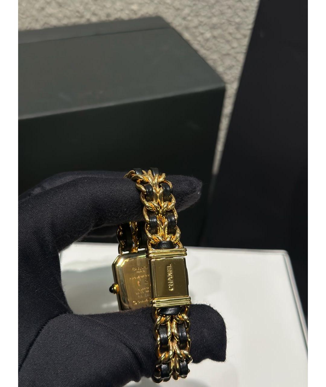 CHANEL Черные часы, фото 6