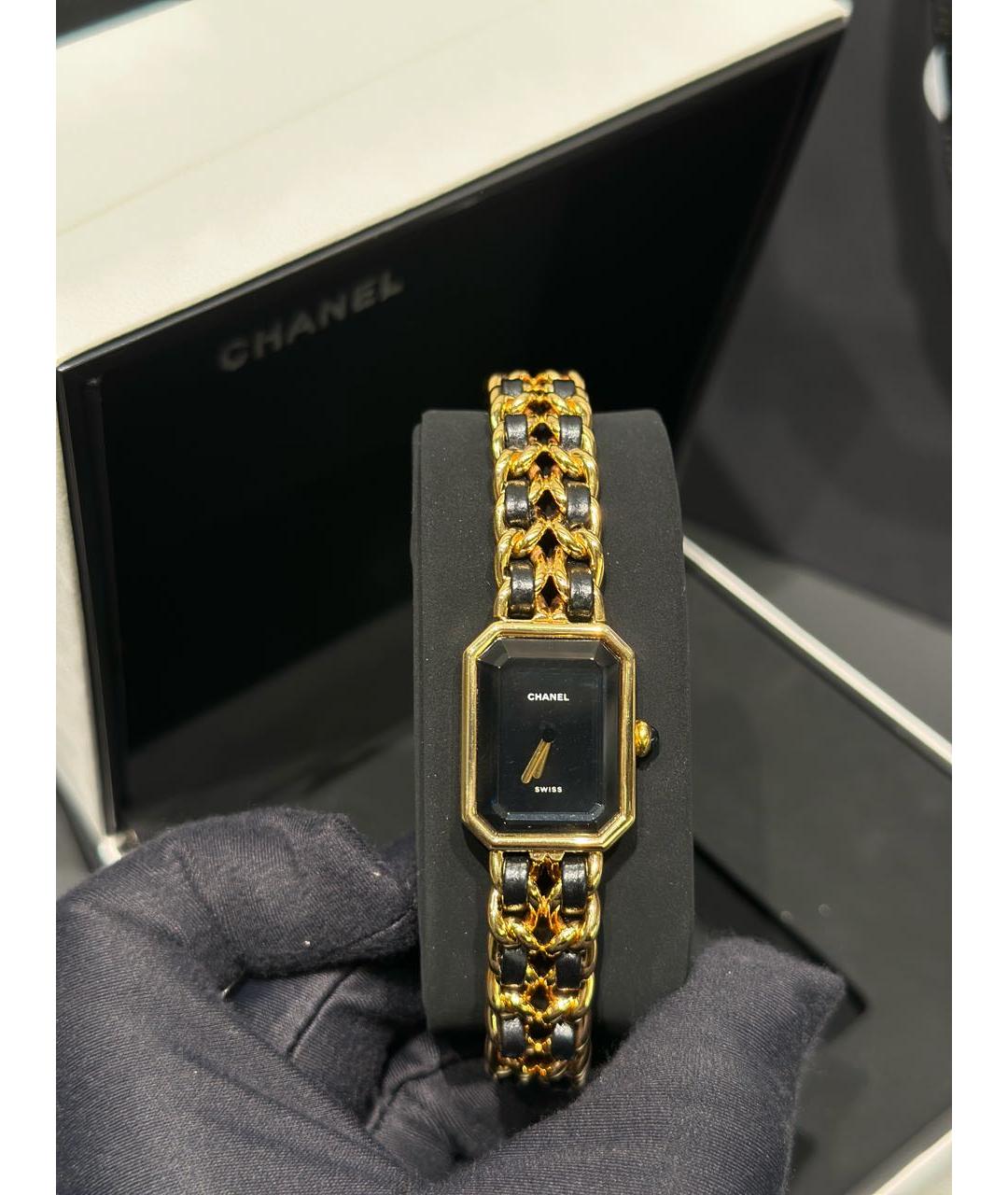 CHANEL Черные часы, фото 8