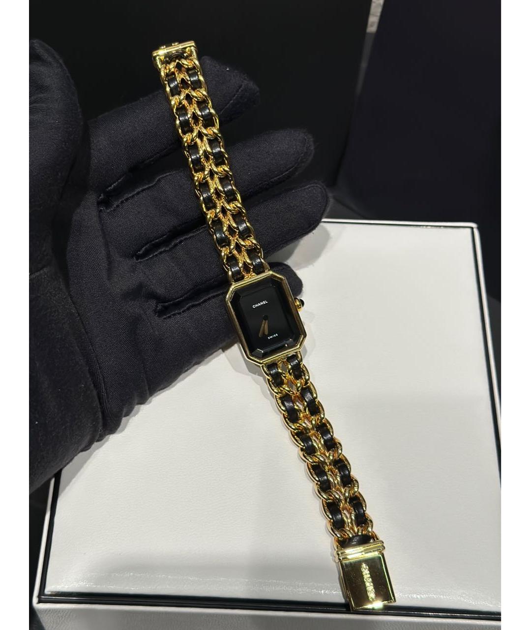 CHANEL Черные часы, фото 4