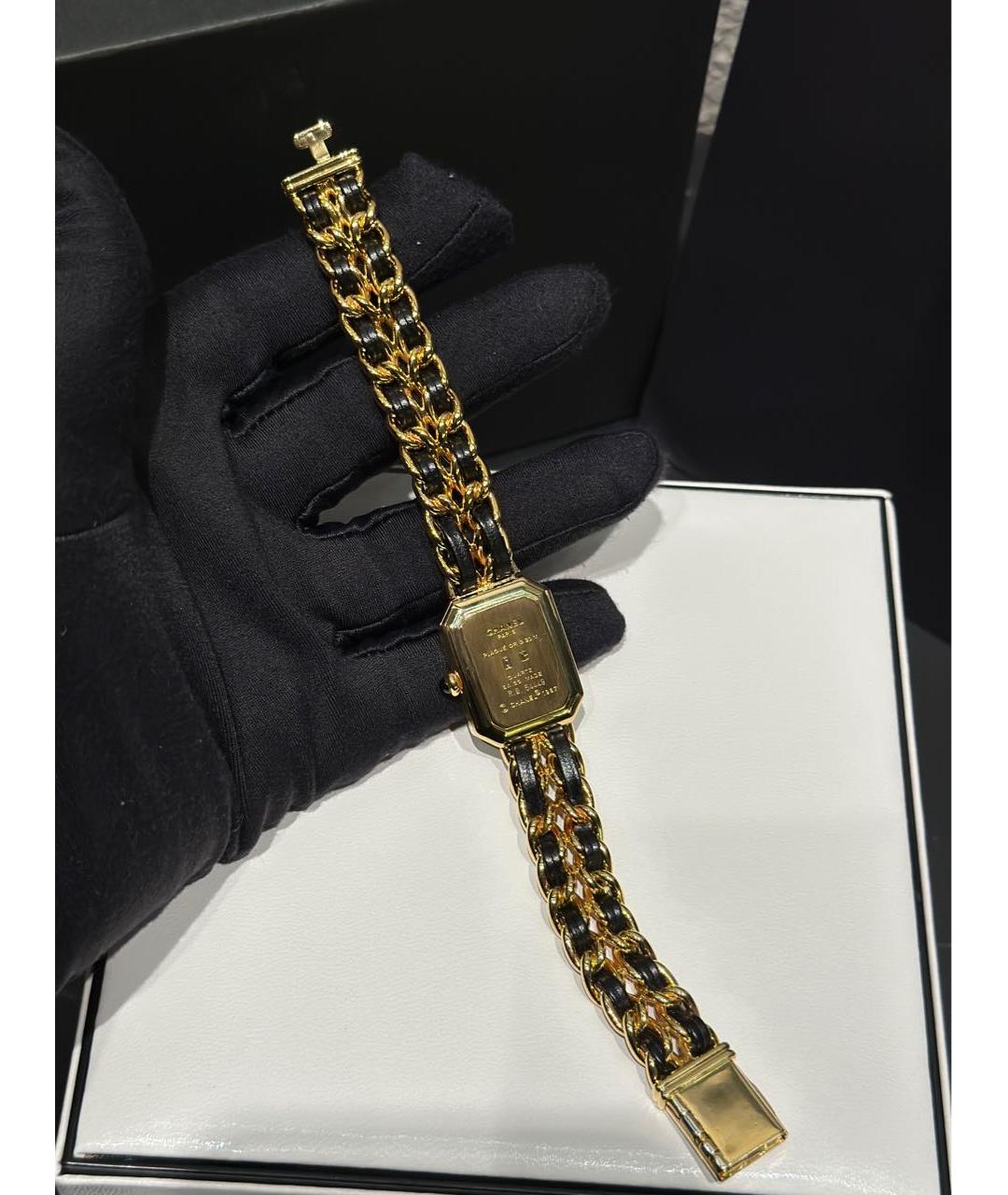 CHANEL Черные часы, фото 5