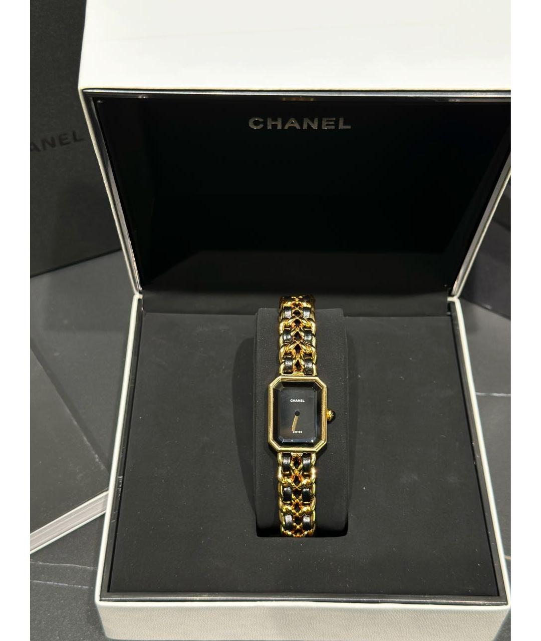 CHANEL Черные часы, фото 2
