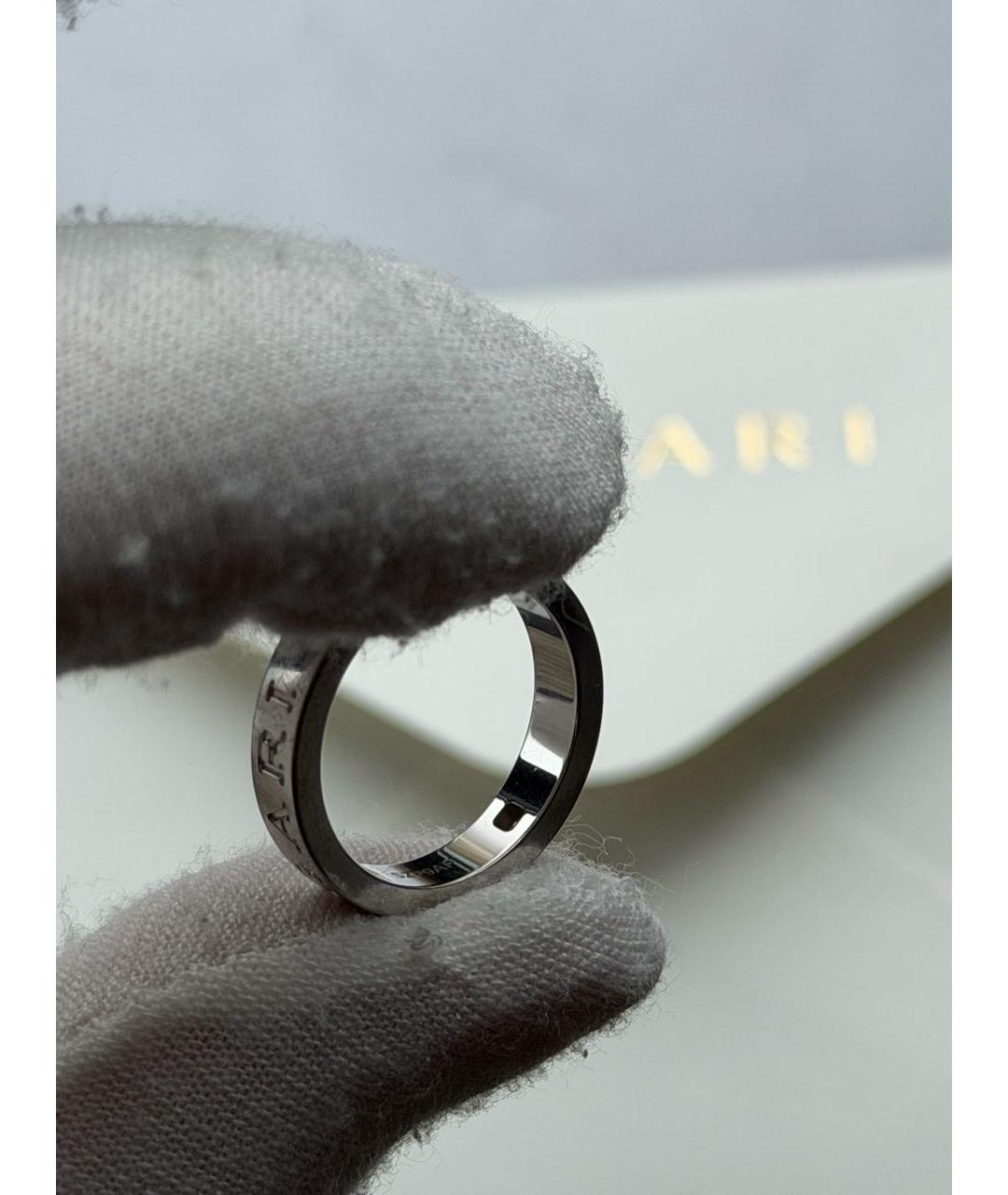 BVLGARI Серебряное кольцо из белого золота, фото 4