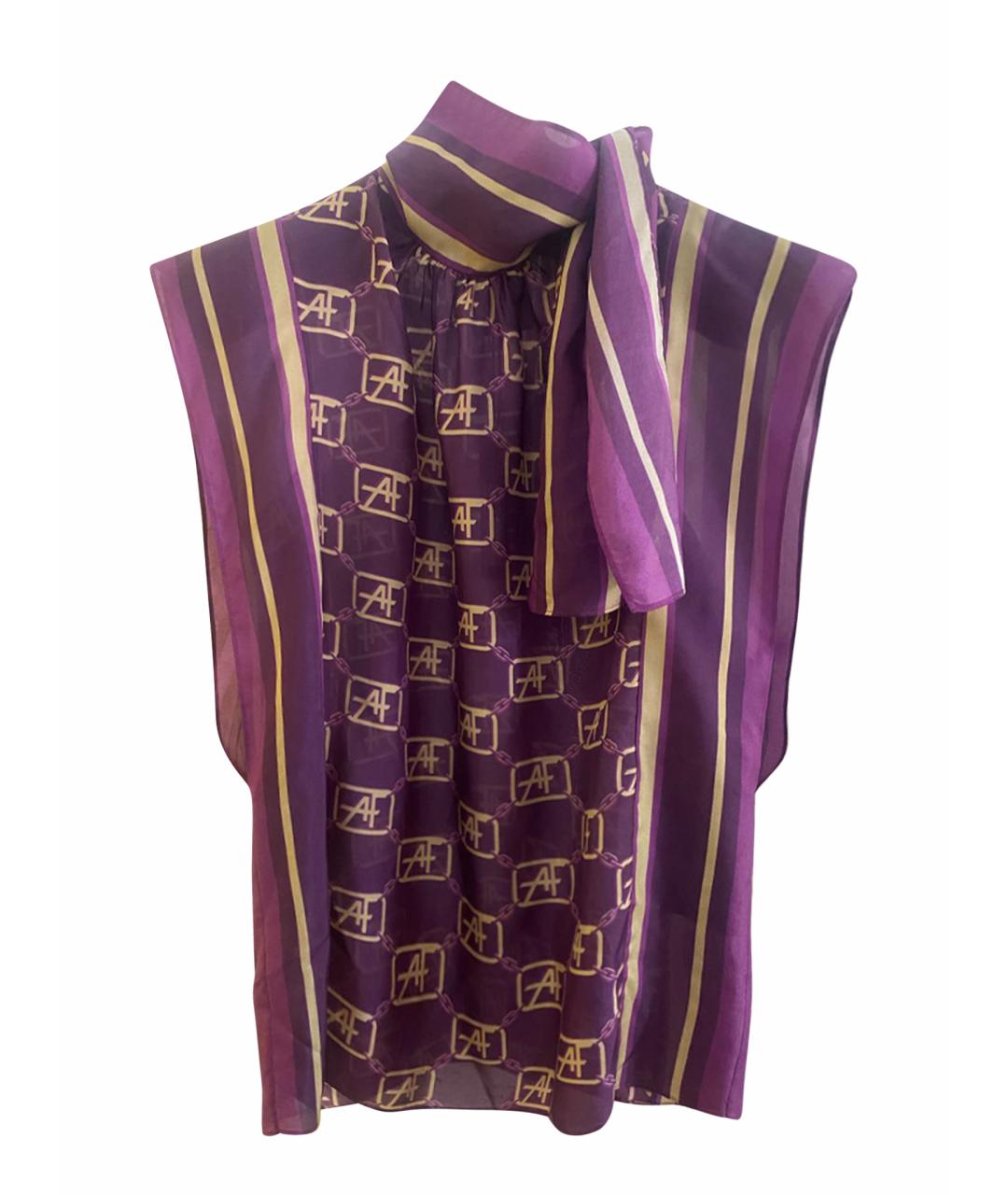 ALBERTA FERRETTI Шелковая блузы, фото 1