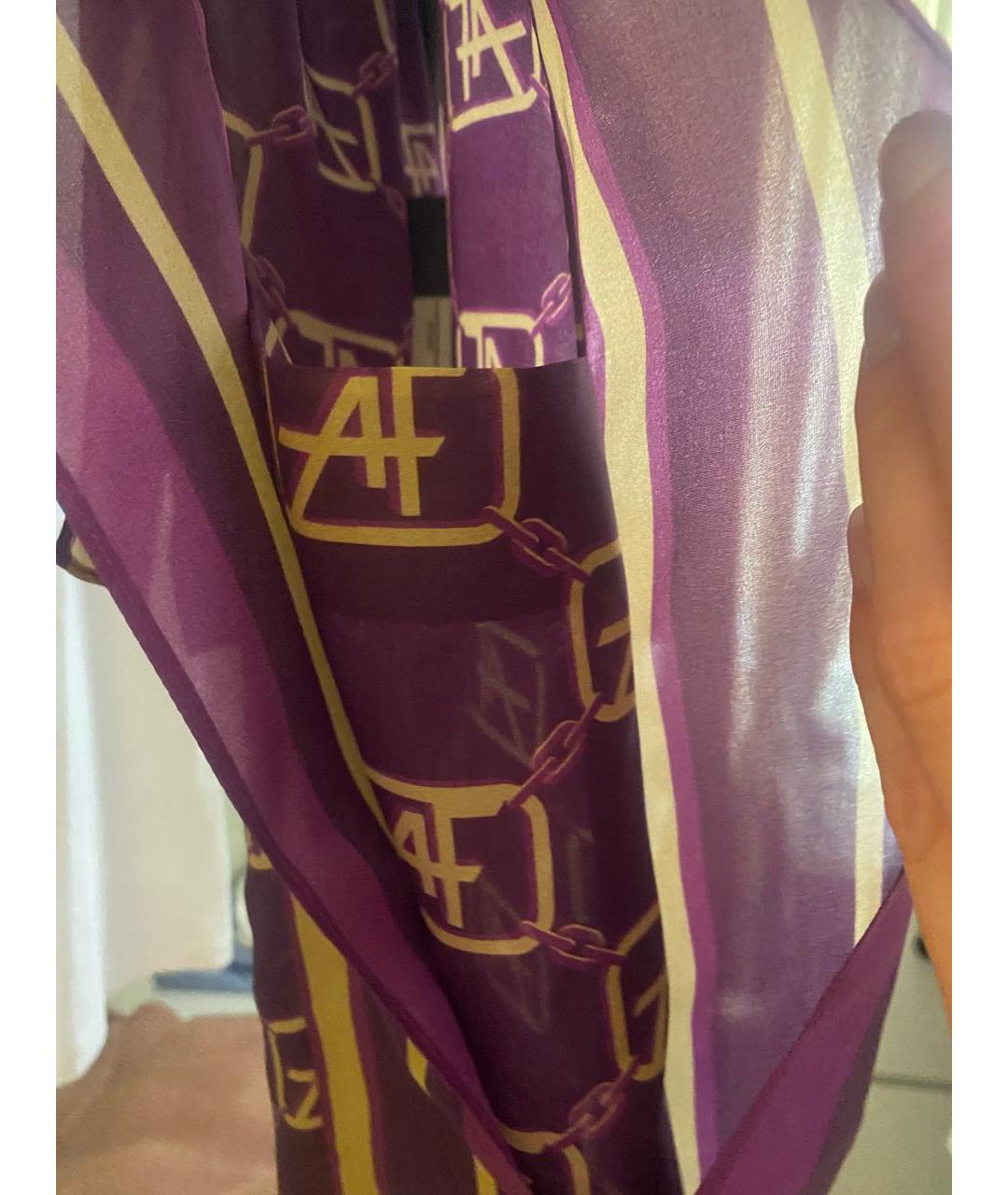ALBERTA FERRETTI Шелковая блузы, фото 3
