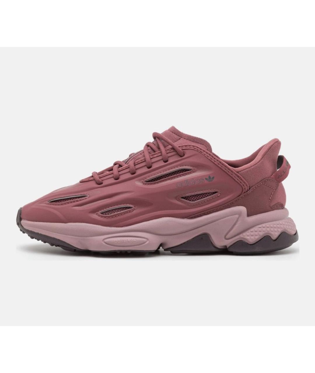 ADIDAS Розовые синтетические высокие кроссовки / кеды, фото 7