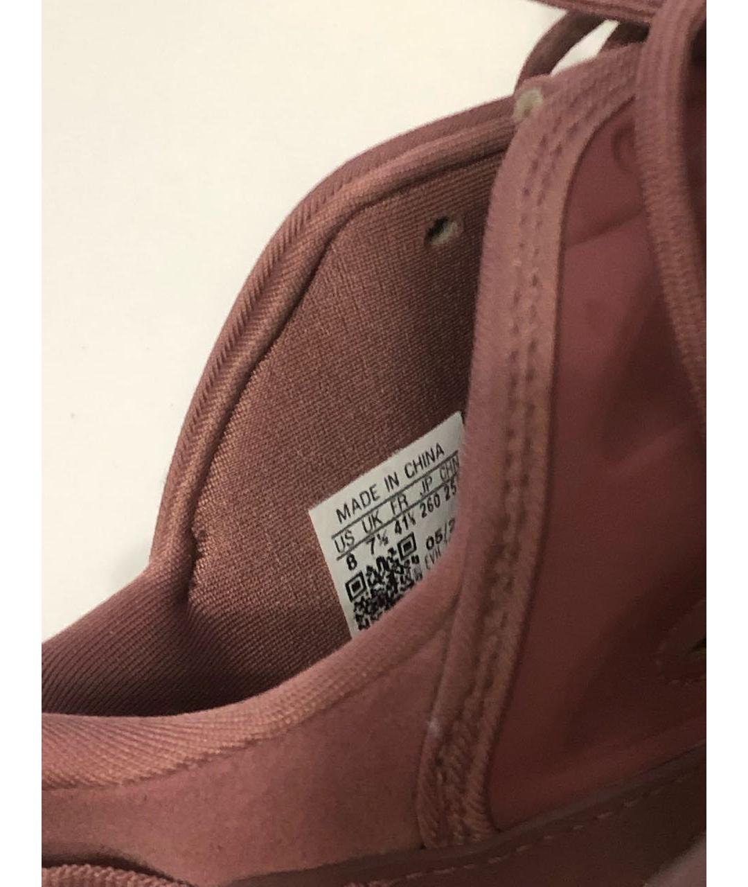 ADIDAS Розовые синтетические высокие кроссовки / кеды, фото 6