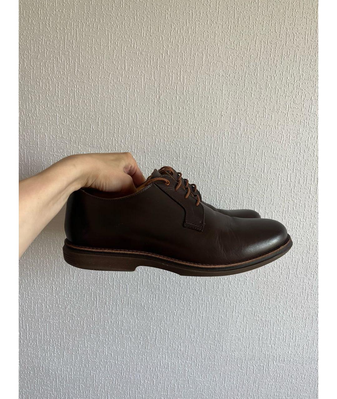 TIMBERLAND Коричневые кожаные туфли, фото 8