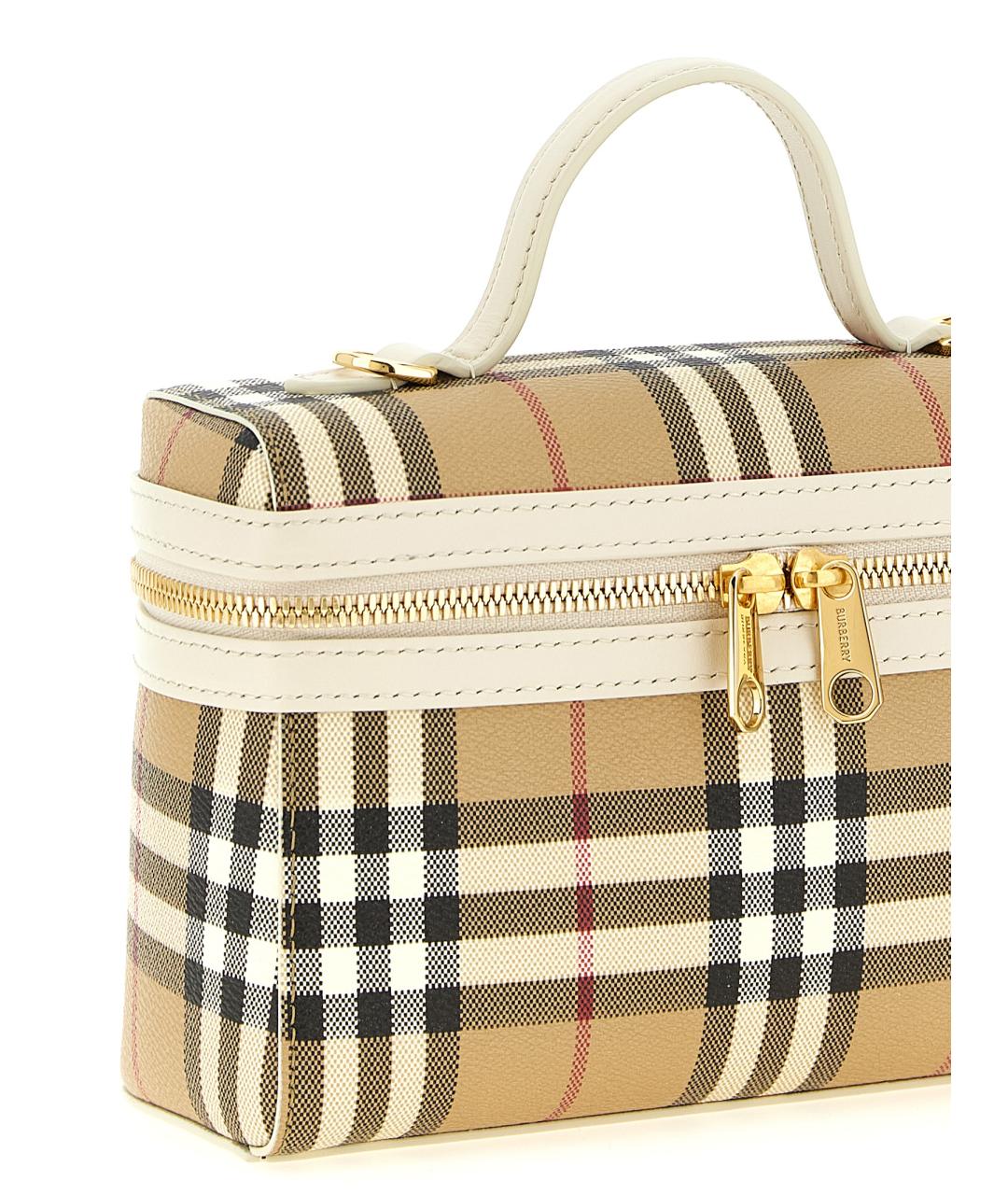 BURBERRY Бежевая сумка через плечо, фото 3