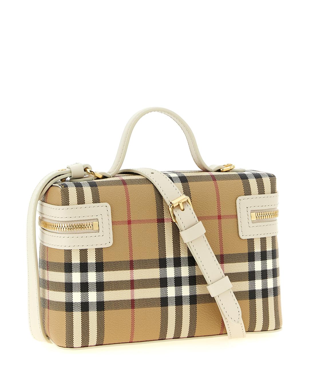 BURBERRY Бежевая сумка через плечо, фото 2