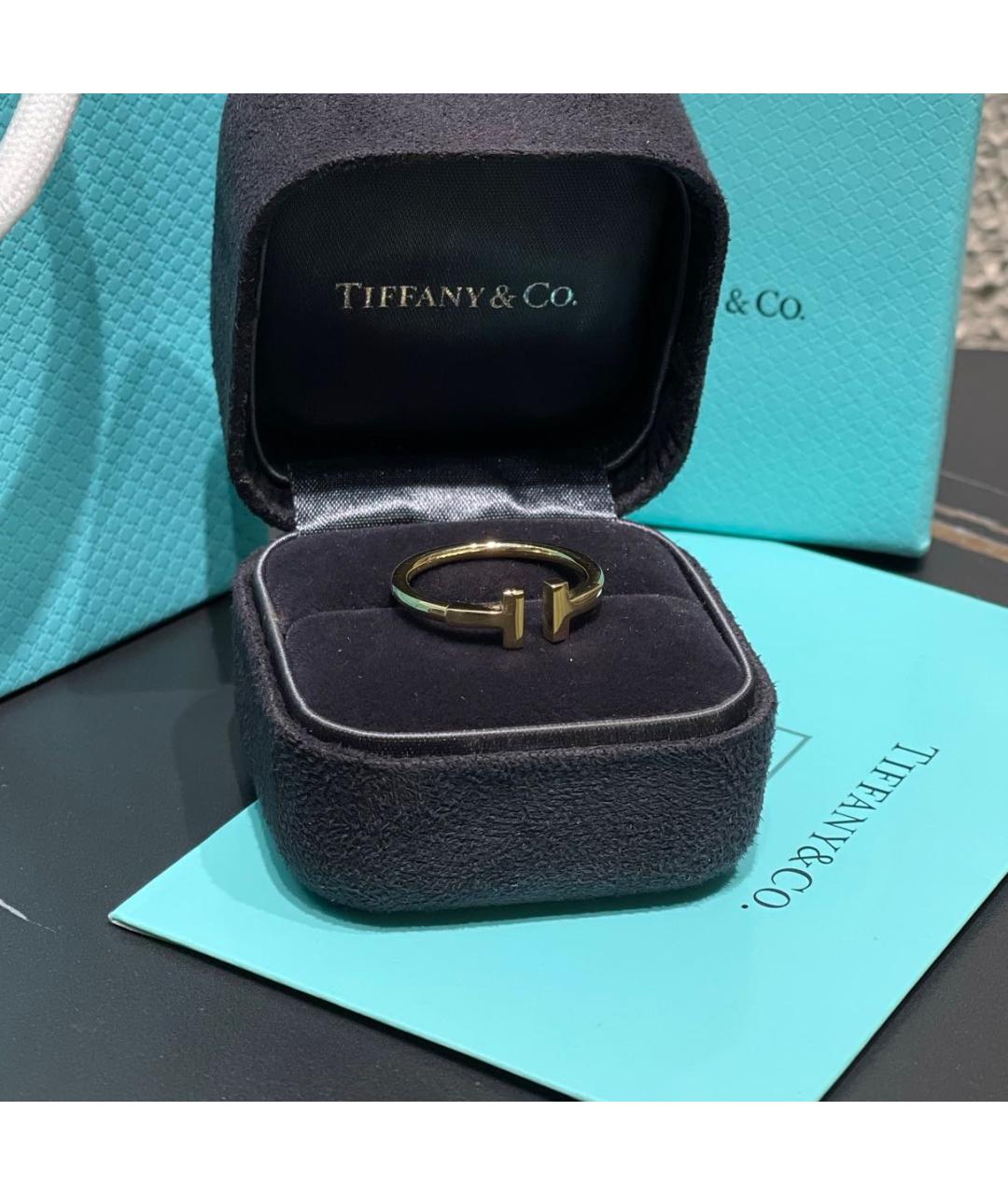 TIFFANY&CO Желтое кольцо из желтого золота, фото 2