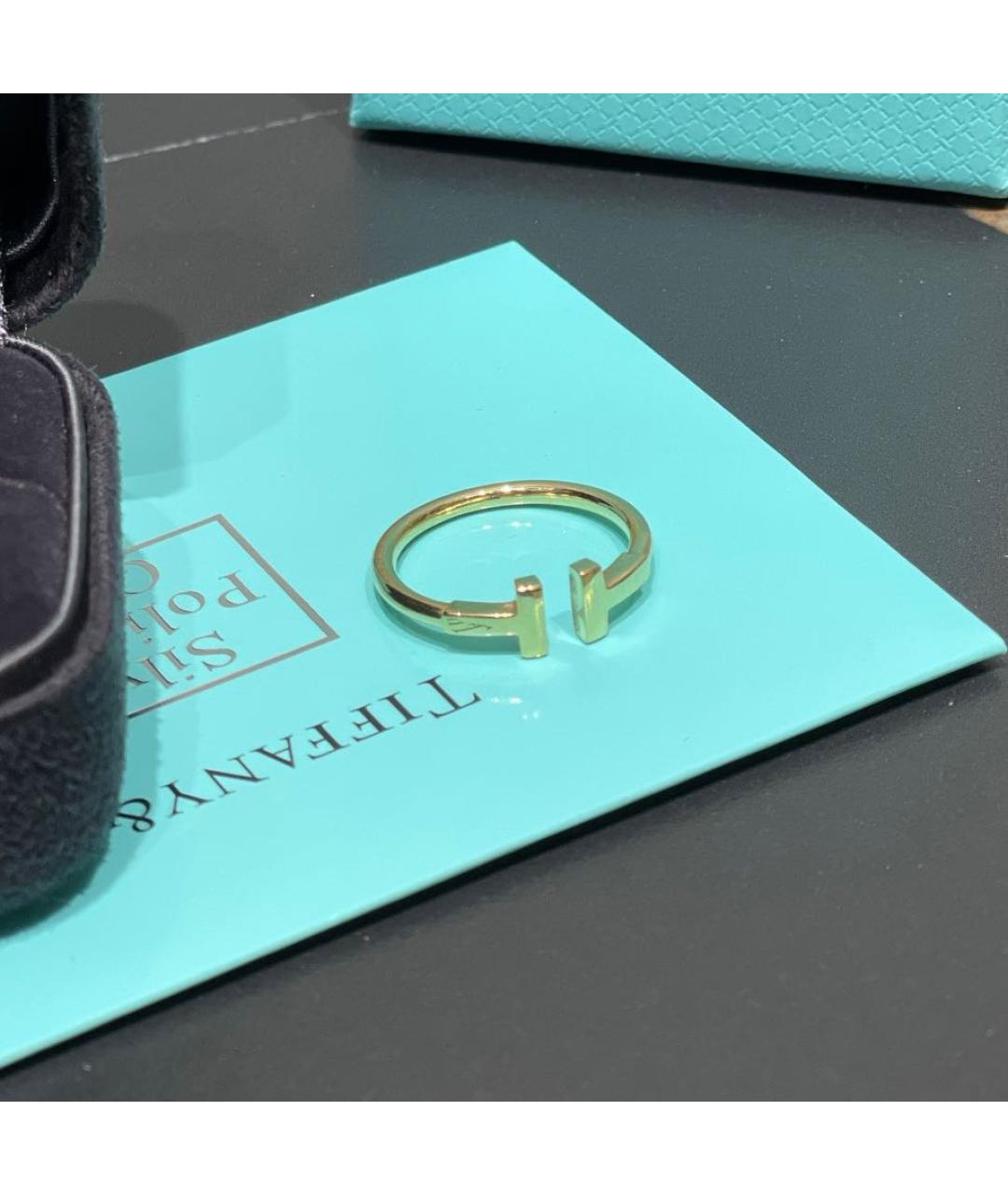TIFFANY&CO Желтое кольцо из желтого золота, фото 5