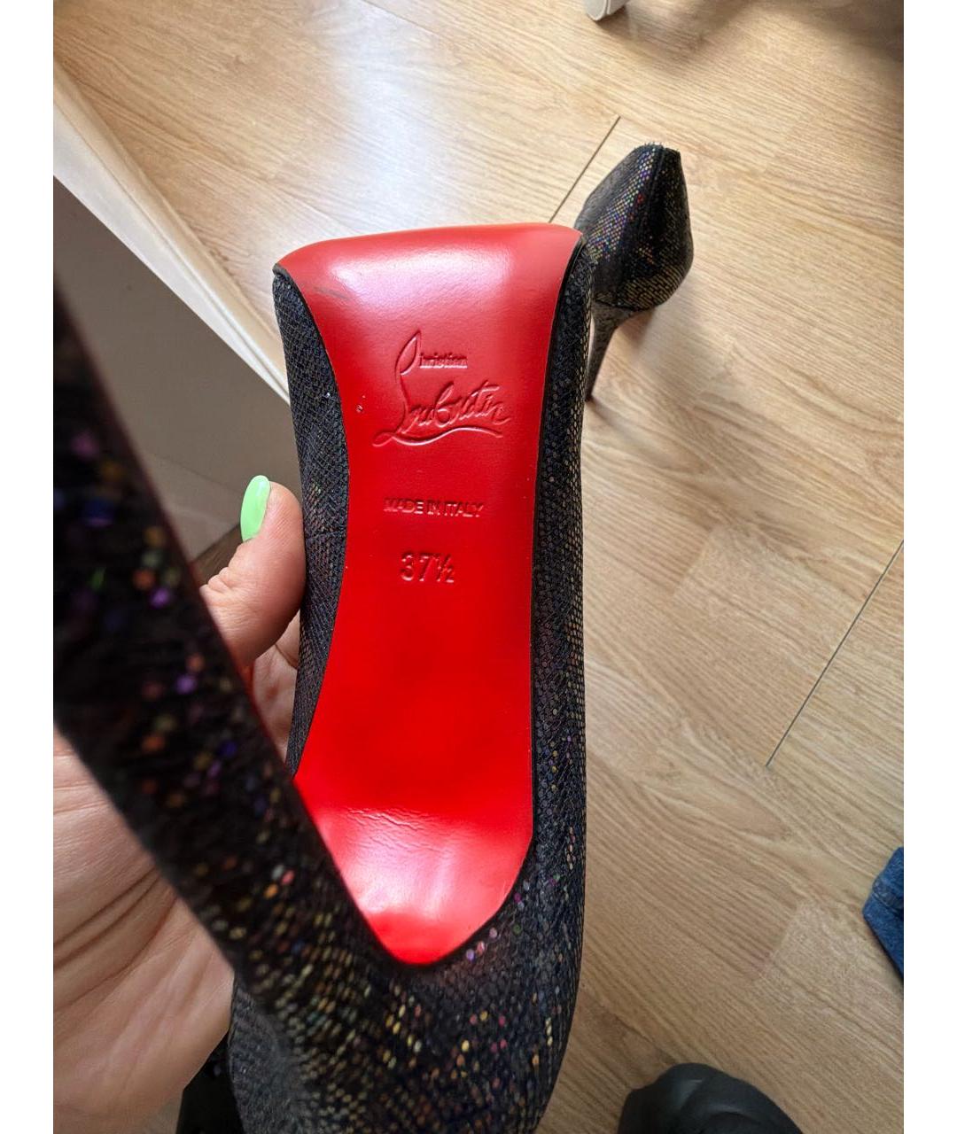 CHRISTIAN LOUBOUTIN Мульти туфли, фото 5