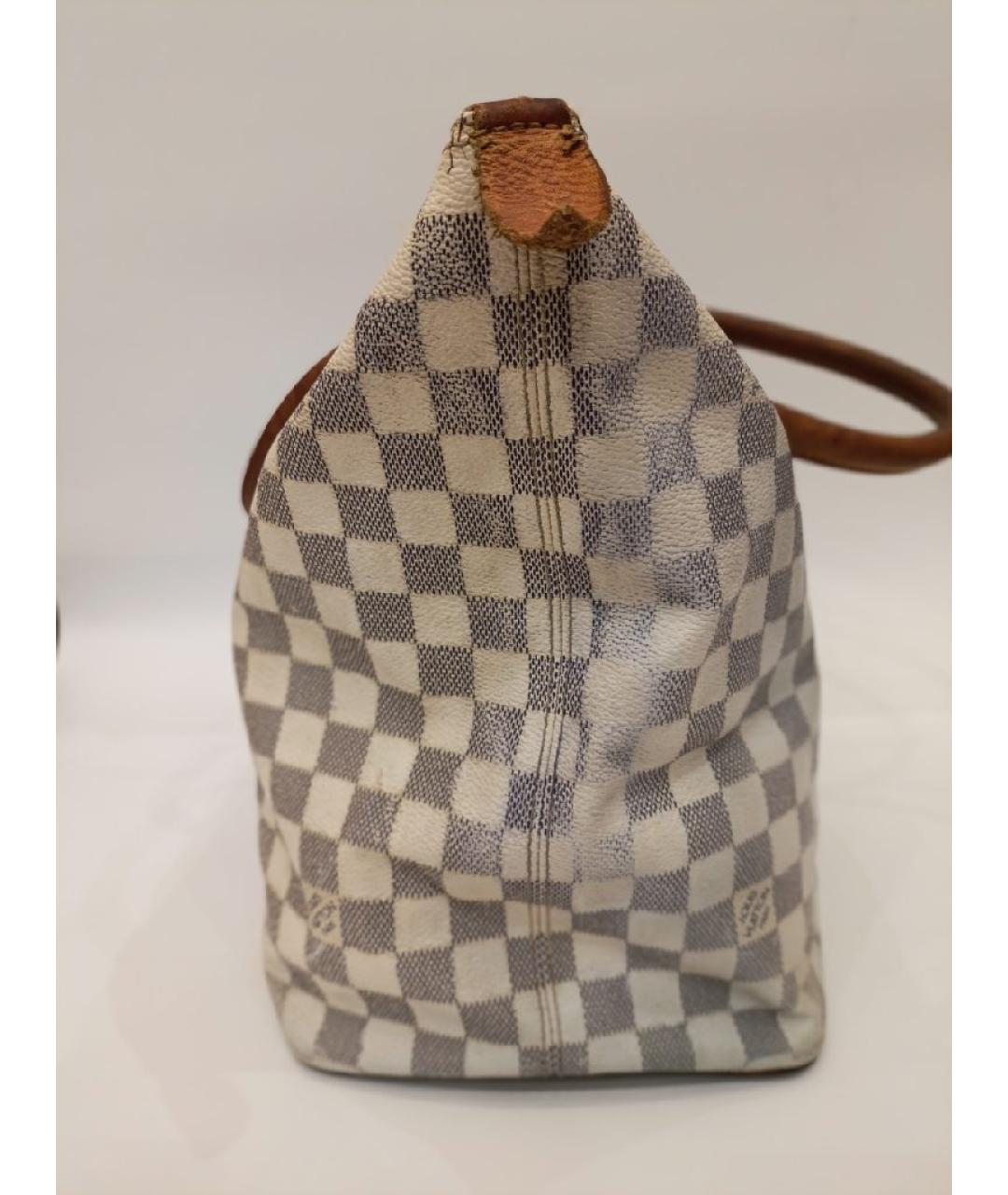 LOUIS VUITTON Белая сумка с короткими ручками, фото 7