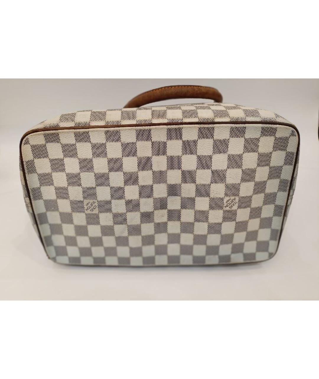 LOUIS VUITTON Белая сумка с короткими ручками, фото 5