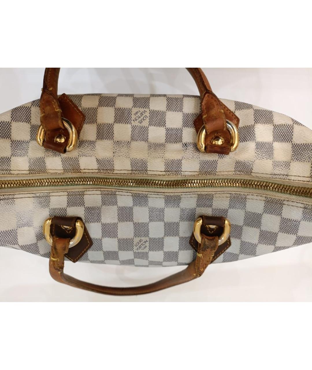 LOUIS VUITTON Белая сумка с короткими ручками, фото 9