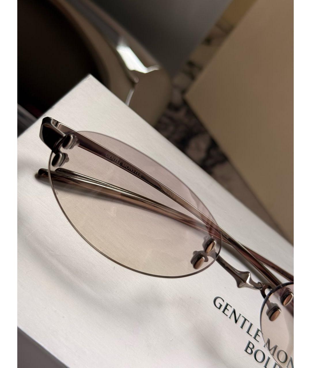 GENTLE MONSTER Серебряные солнцезащитные очки, фото 6