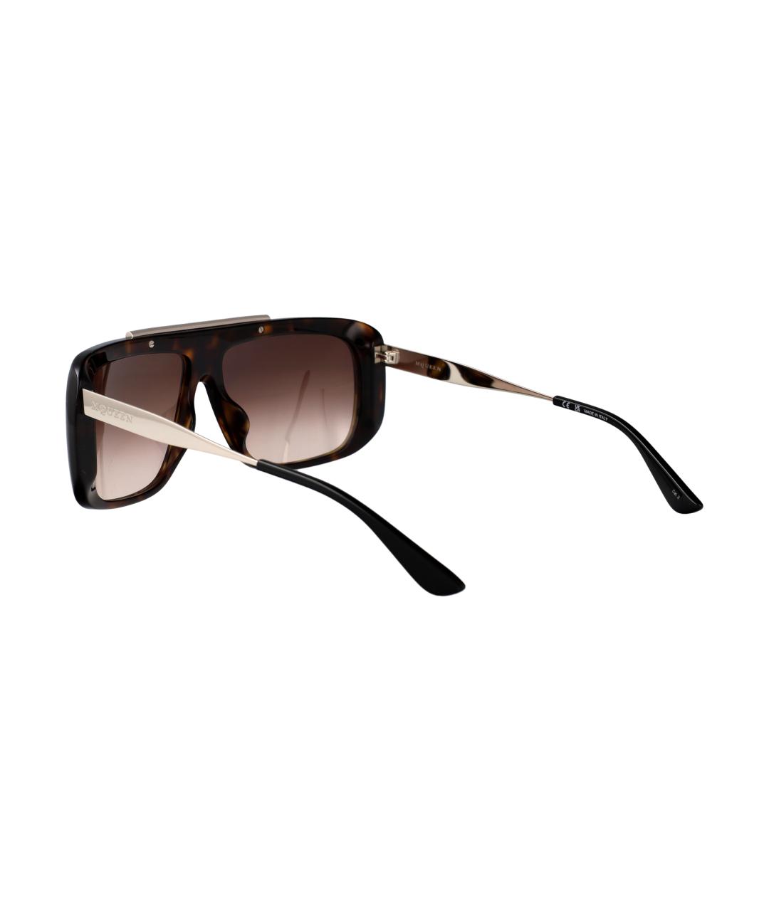 ALEXANDER MCQUEEN Мульти пластиковые солнцезащитные очки, фото 3