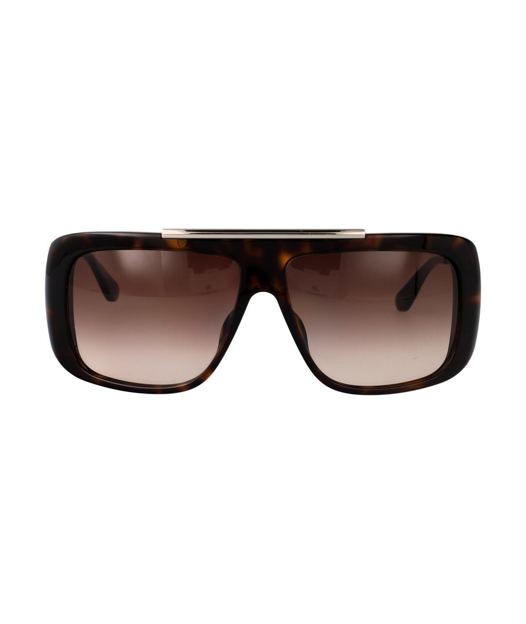 ALEXANDER MCQUEEN Мульти пластиковые солнцезащитные очки, фото 1