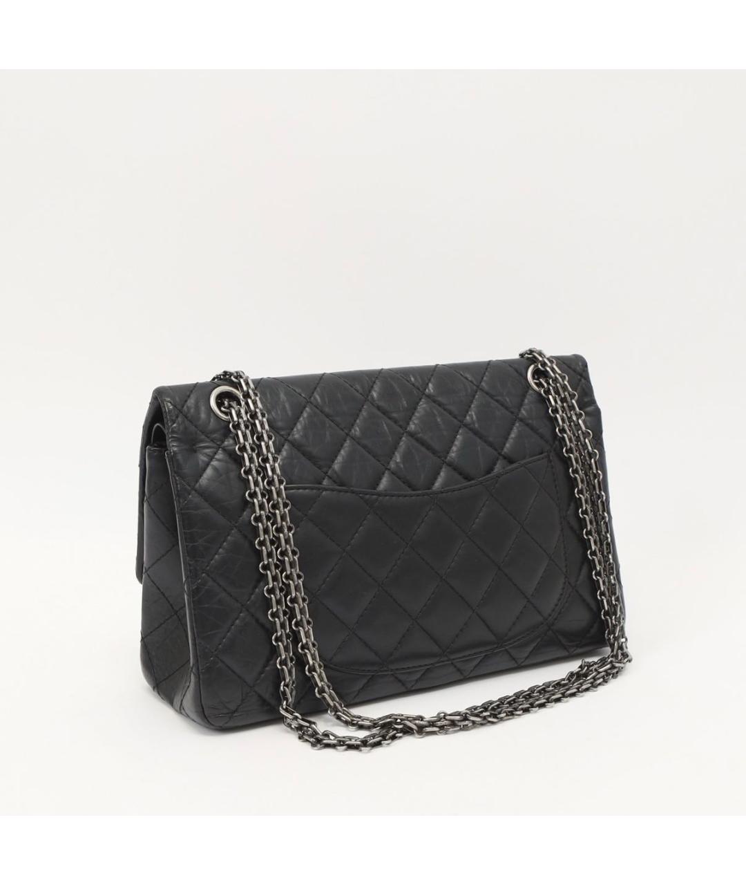CHANEL Черная кожаная сумка через плечо, фото 4