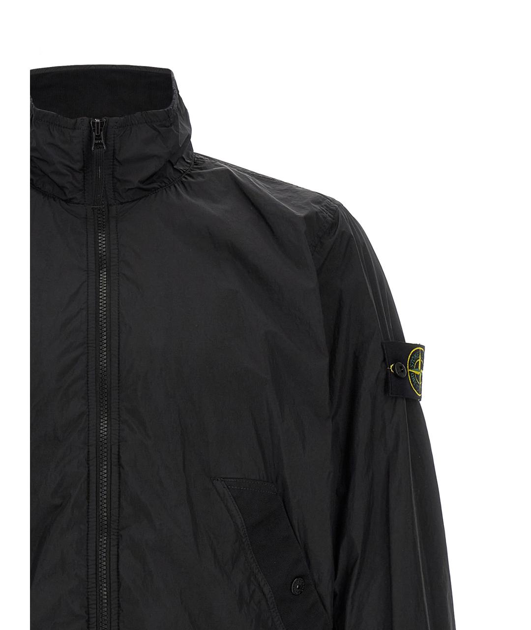 STONE ISLAND Черная куртка, фото 3