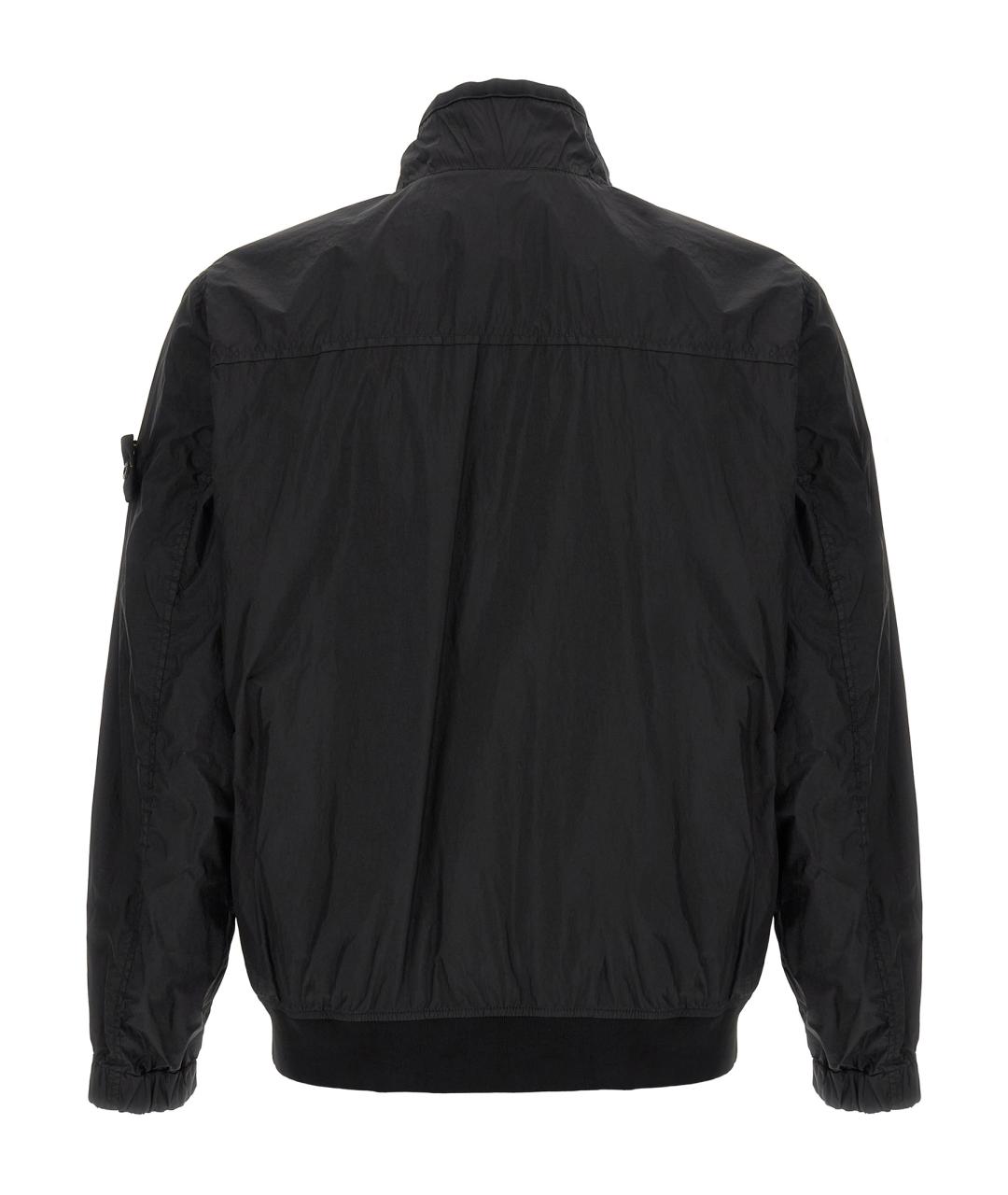 STONE ISLAND Черная куртка, фото 2