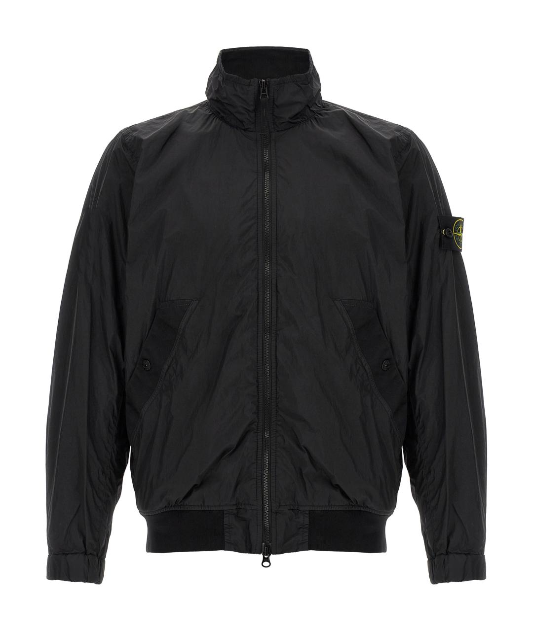 STONE ISLAND Черная куртка, фото 1