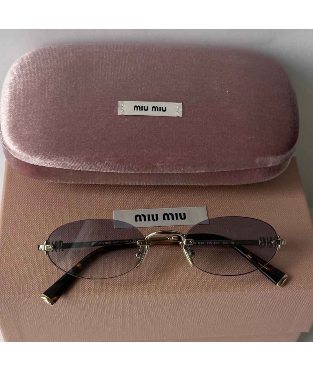 MIU MIU Солнцезащитные очки, фото 2