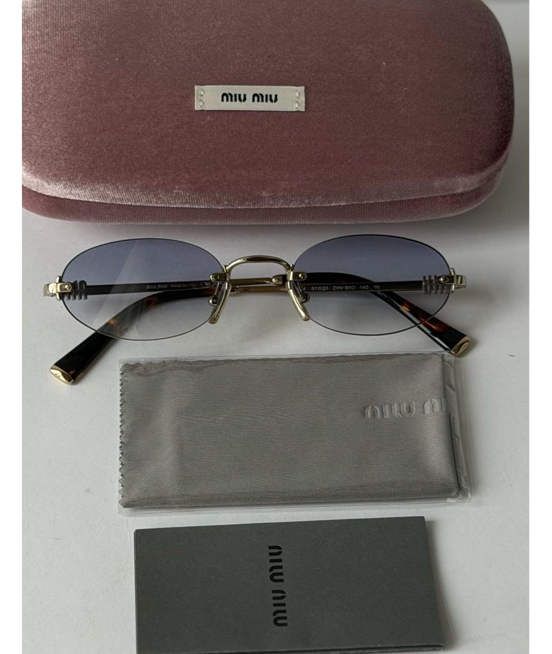 MIU MIU Солнцезащитные очки, фото 4