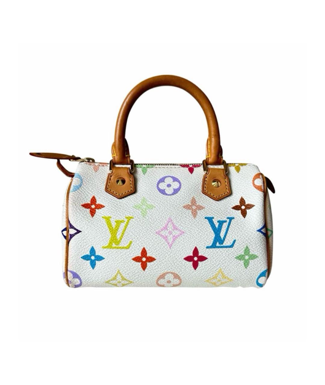 LOUIS VUITTON Белая сумка с короткими ручками, фото 9