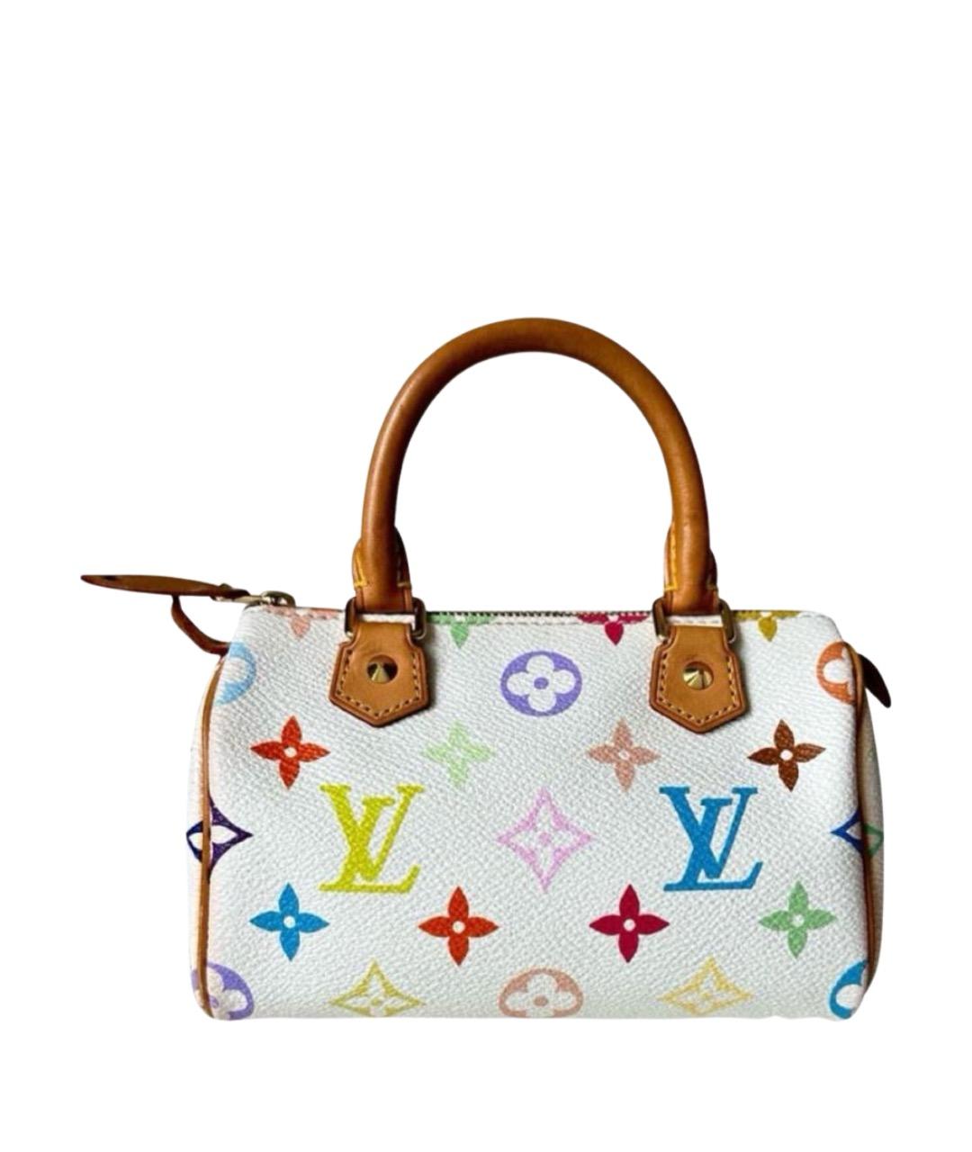 LOUIS VUITTON Белая сумка с короткими ручками, фото 1