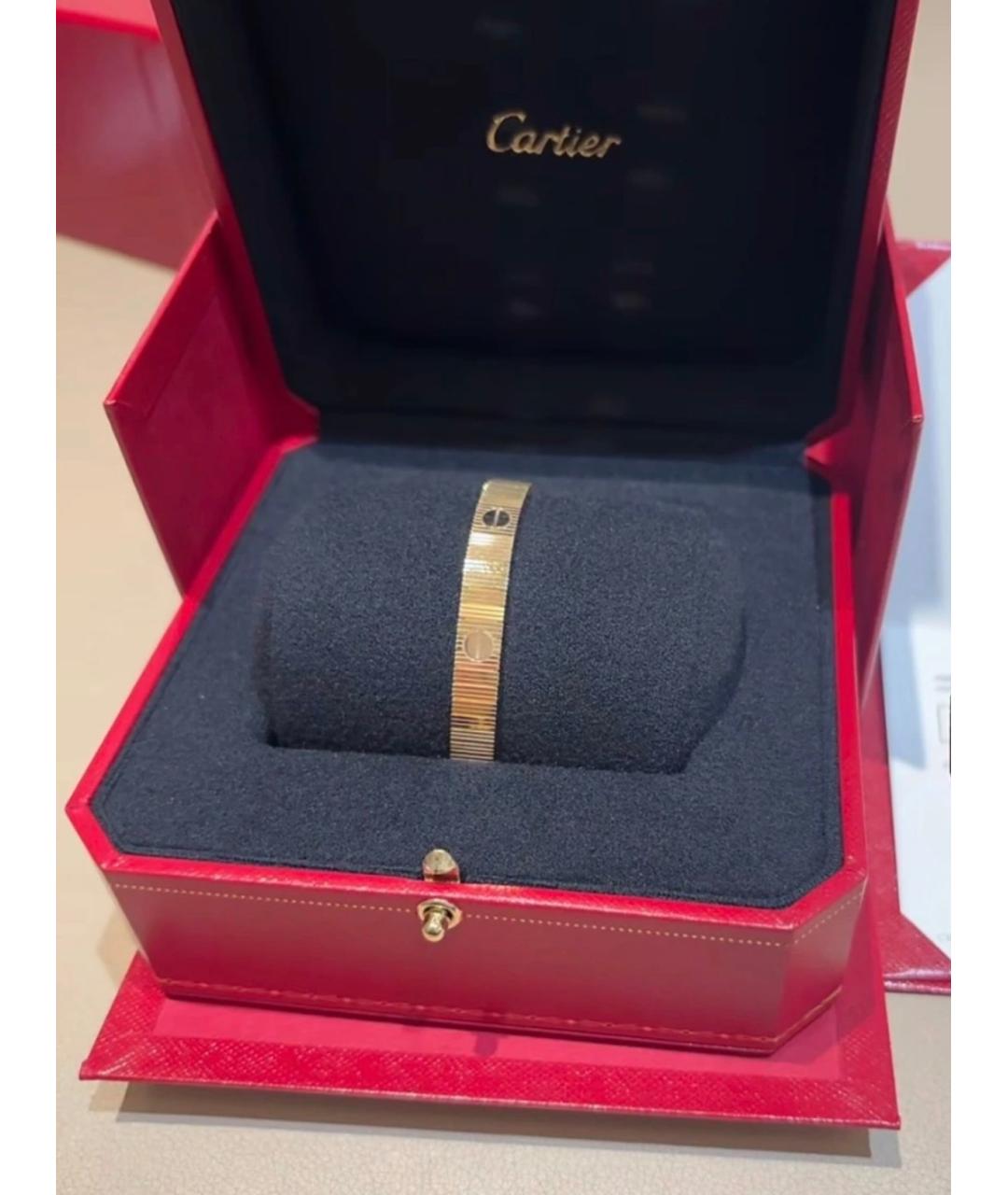 CARTIER Золотой браслет из розового золота, фото 2