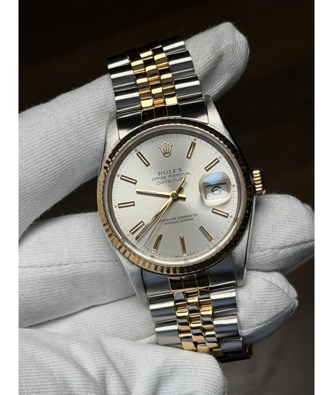 ROLEX Часы из желтого золота, фото 2