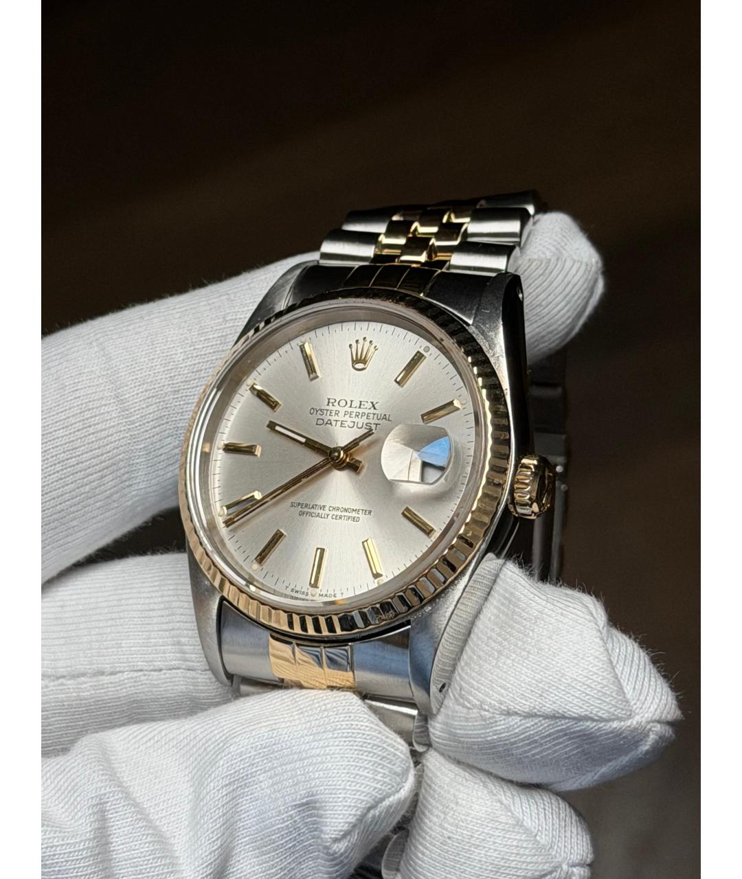ROLEX Часы из желтого золота, фото 3