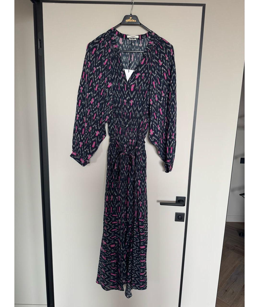 ISABEL MARANT ETOILE Мульти вискозное повседневное платье, фото 7