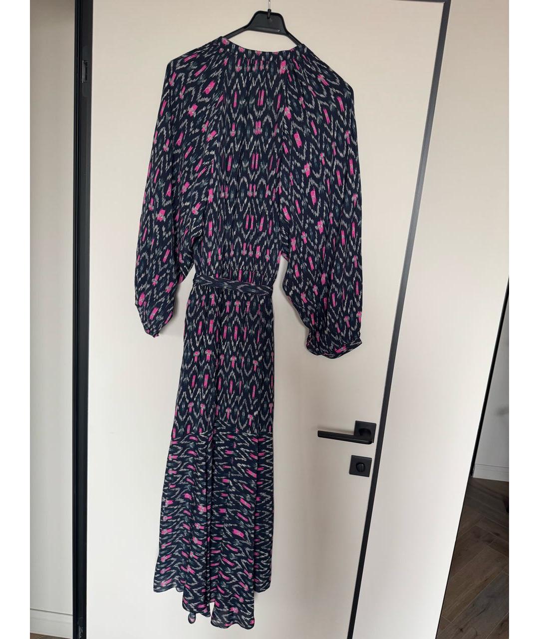 ISABEL MARANT ETOILE Мульти вискозное повседневное платье, фото 2