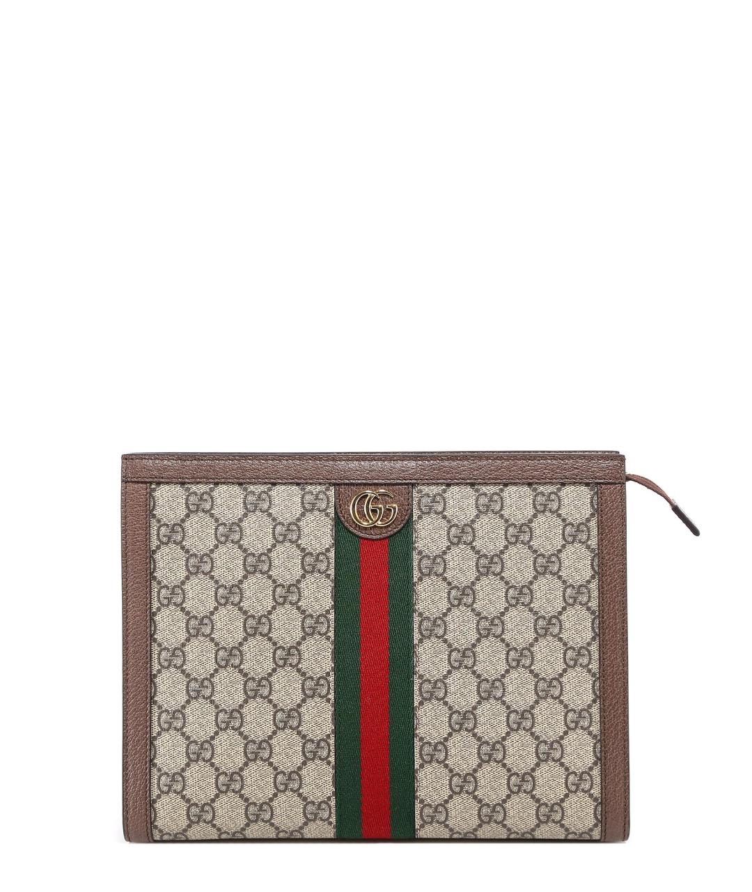 GUCCI Бежевая папка для документов, фото 1