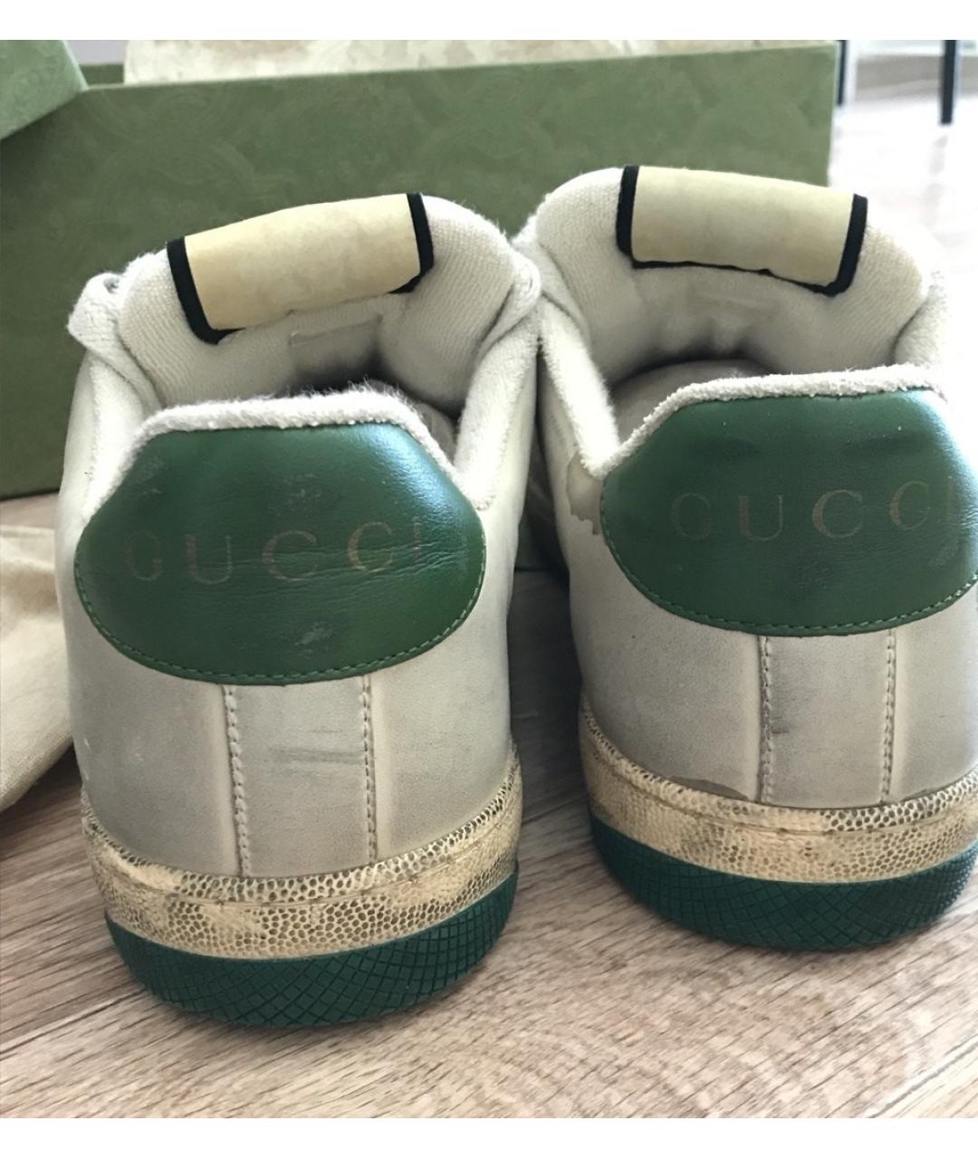 GUCCI Мульти низкие кроссовки / кеды, фото 4