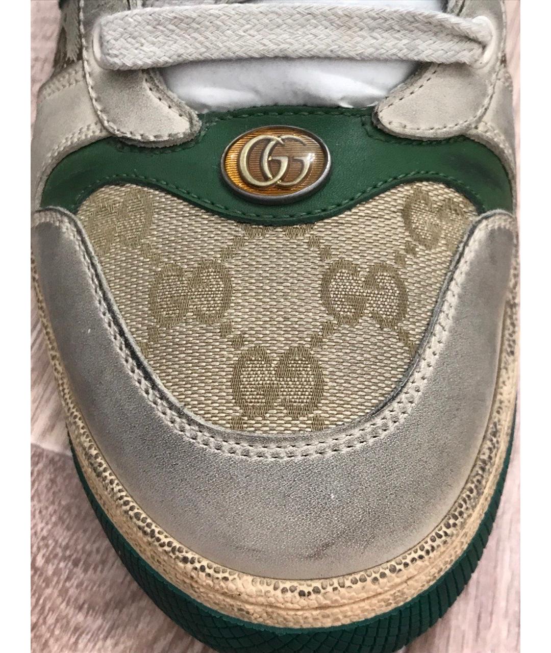 GUCCI Мульти низкие кроссовки / кеды, фото 2
