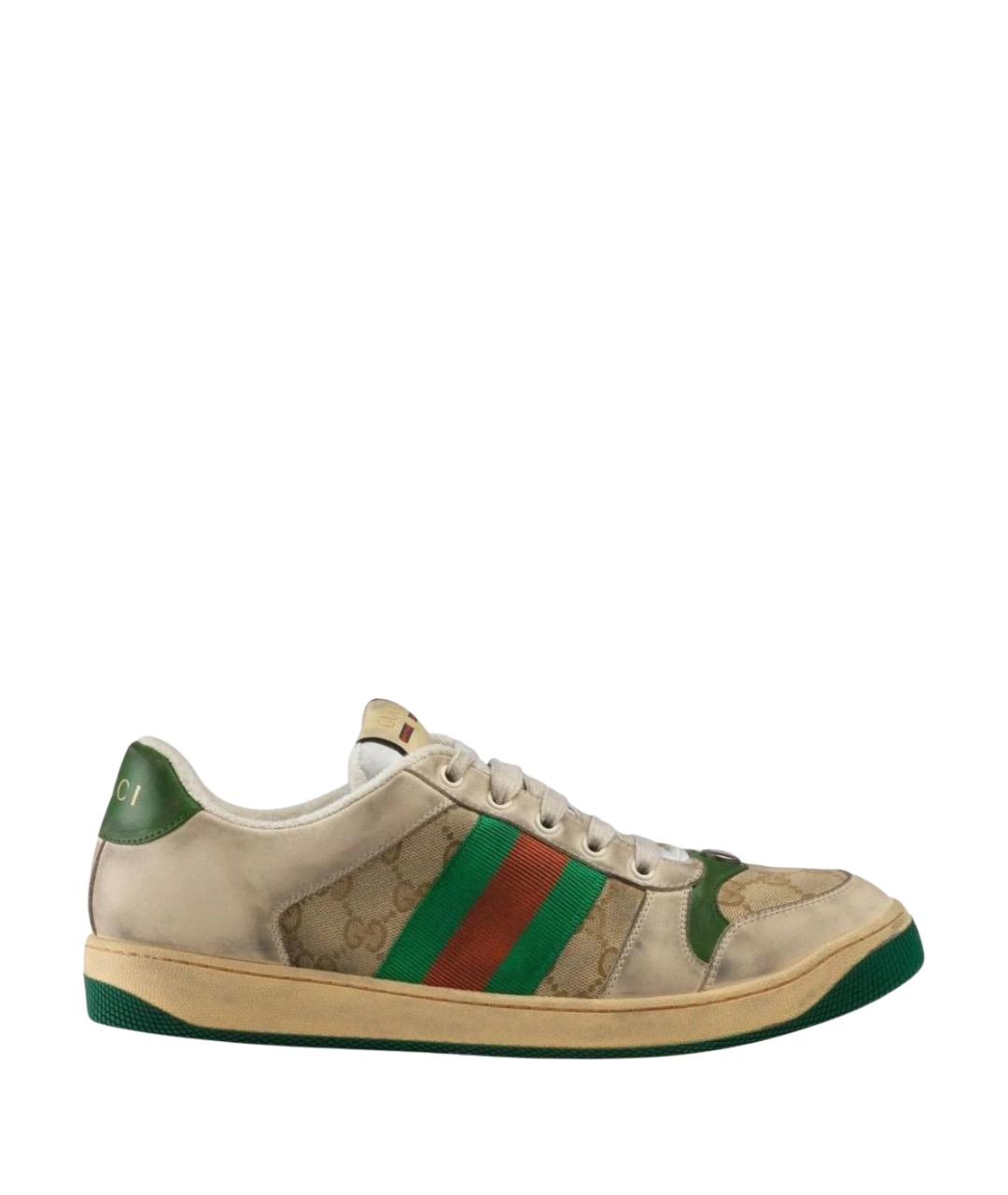 GUCCI Мульти низкие кроссовки / кеды, фото 1