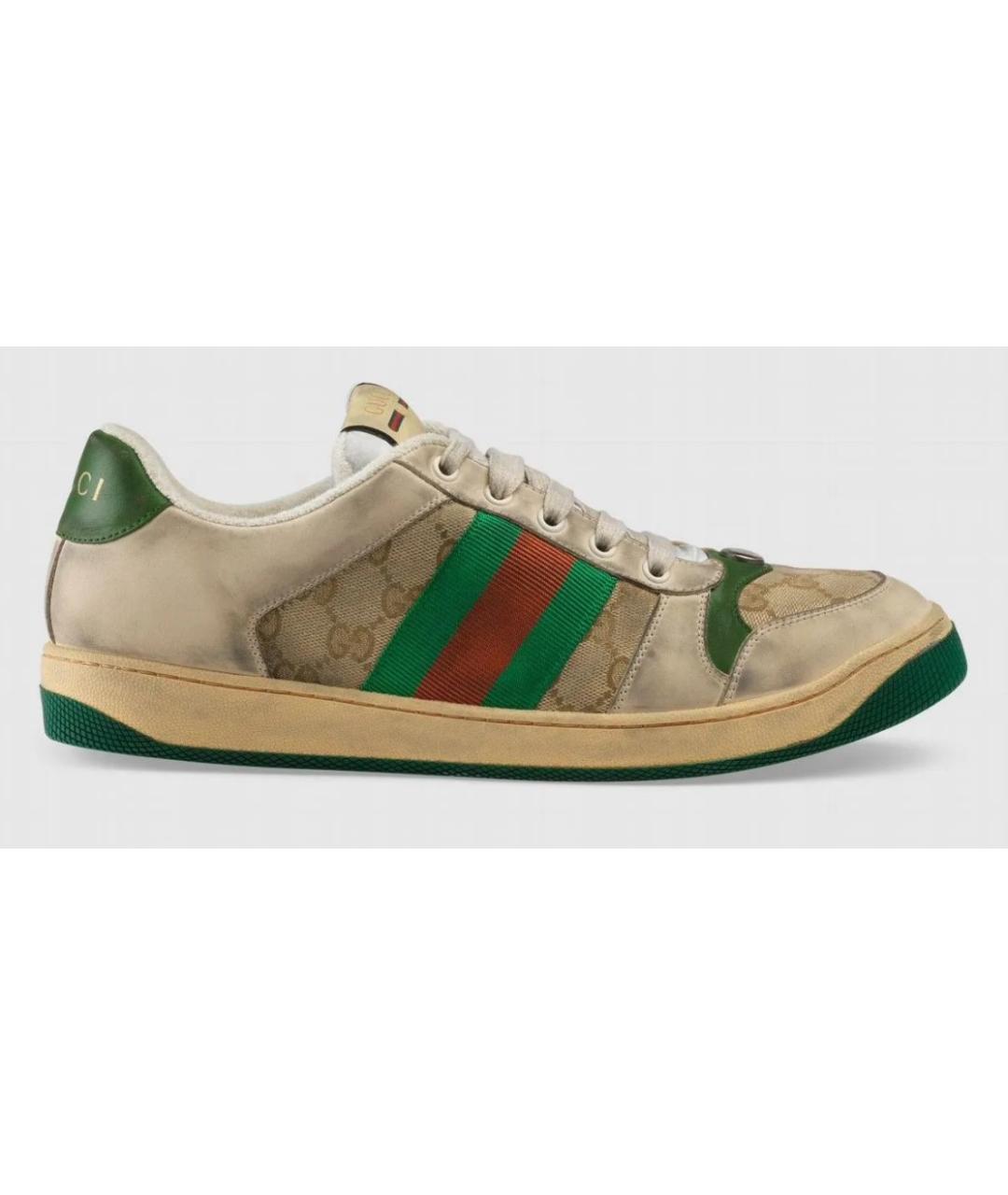 GUCCI Мульти низкие кроссовки / кеды, фото 10