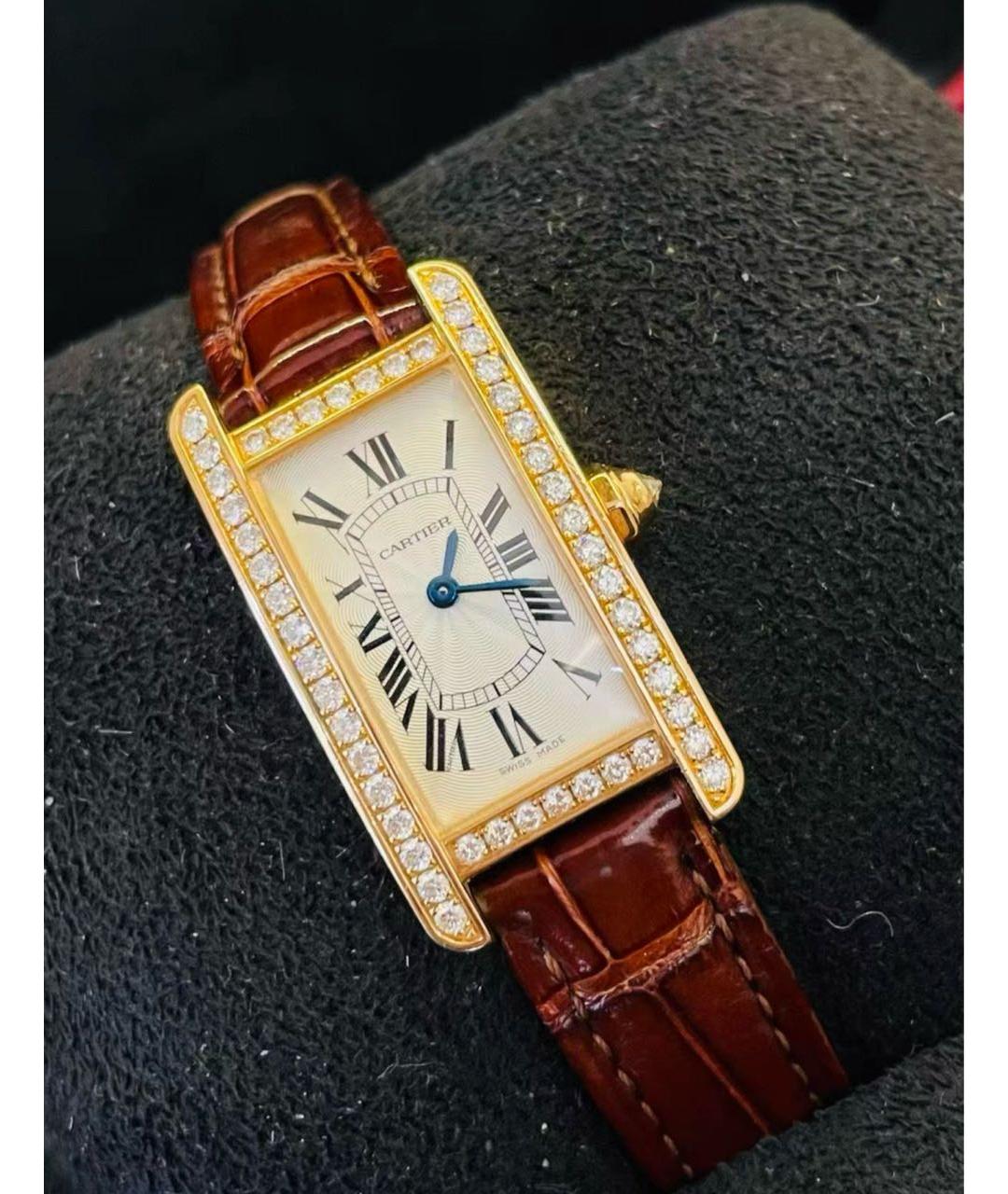 CARTIER Золотые часы из розового золота, фото 4