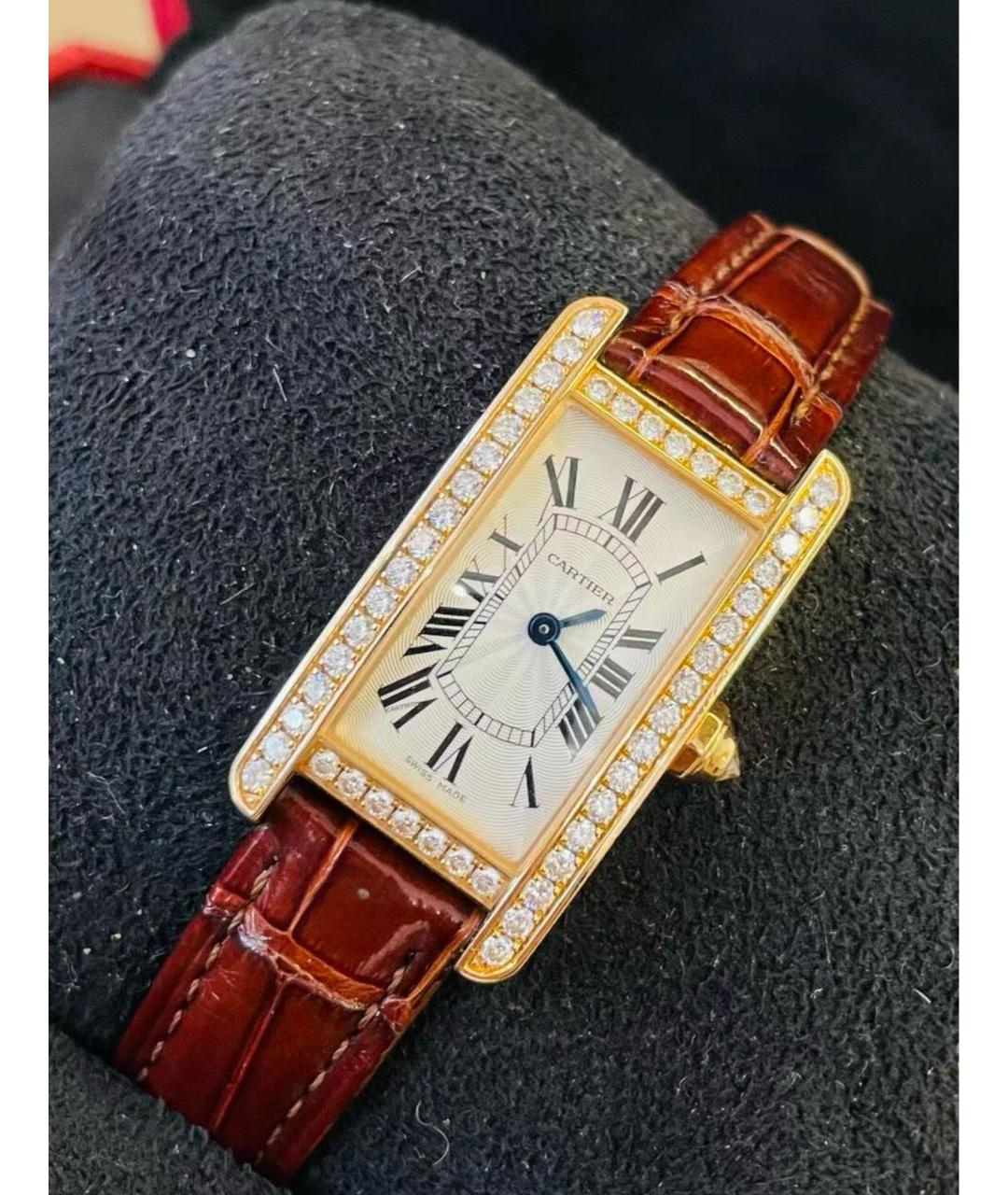 CARTIER Золотые часы из розового золота, фото 3