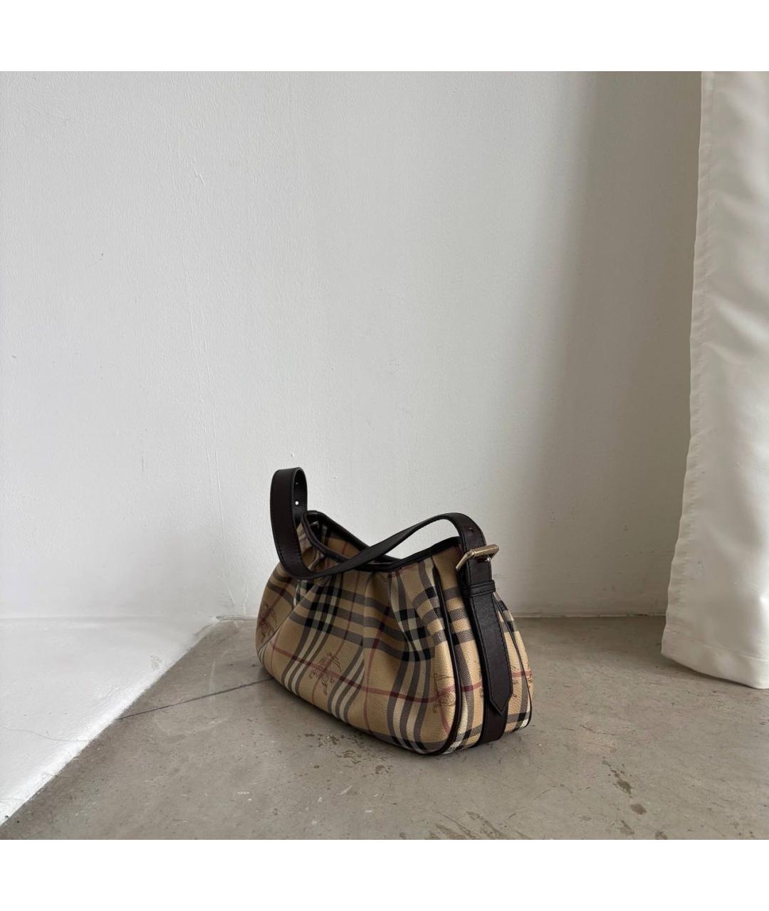 BURBERRY Бежевая сумка через плечо, фото 7