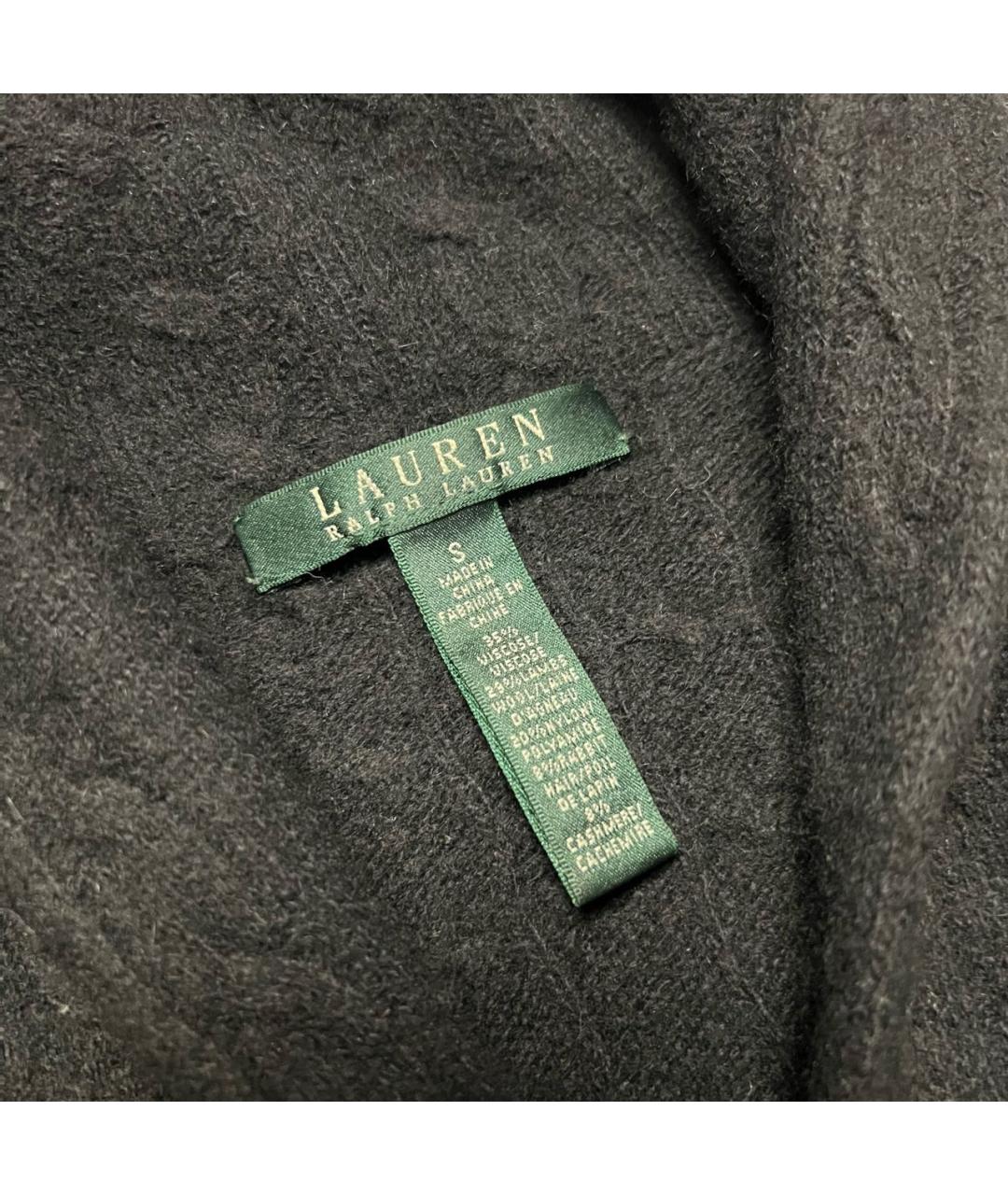 RALPH LAUREN Черный кардиган, фото 5