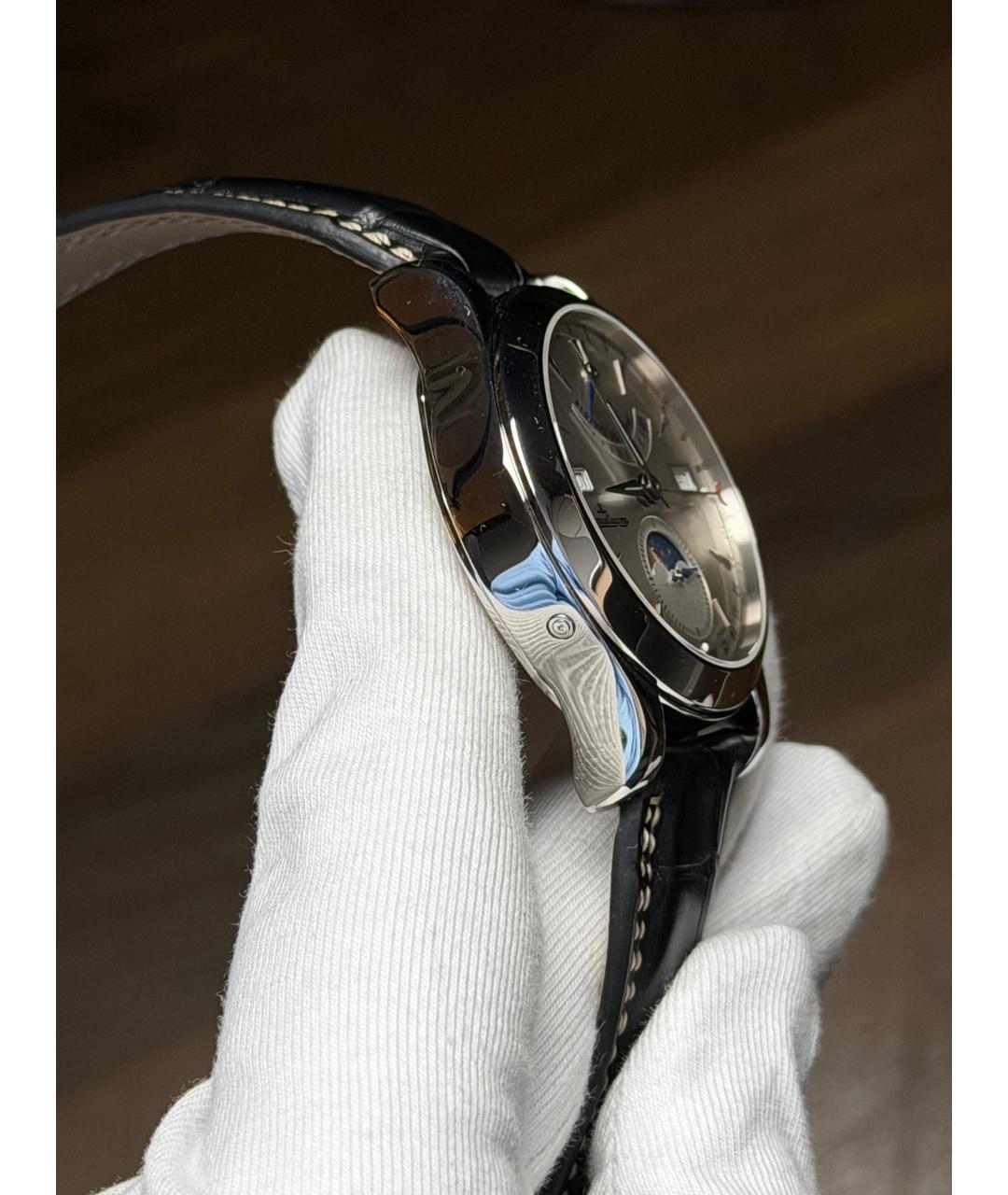 Jaeger LeCoultre Белые стальные часы, фото 4