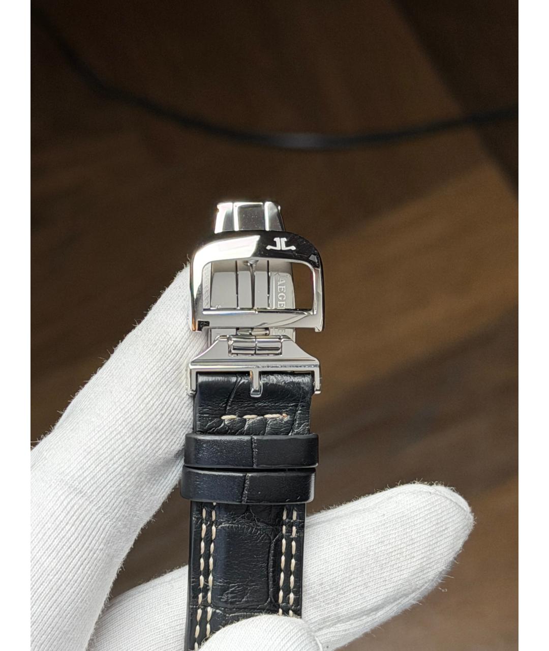 Jaeger LeCoultre Белые стальные часы, фото 8